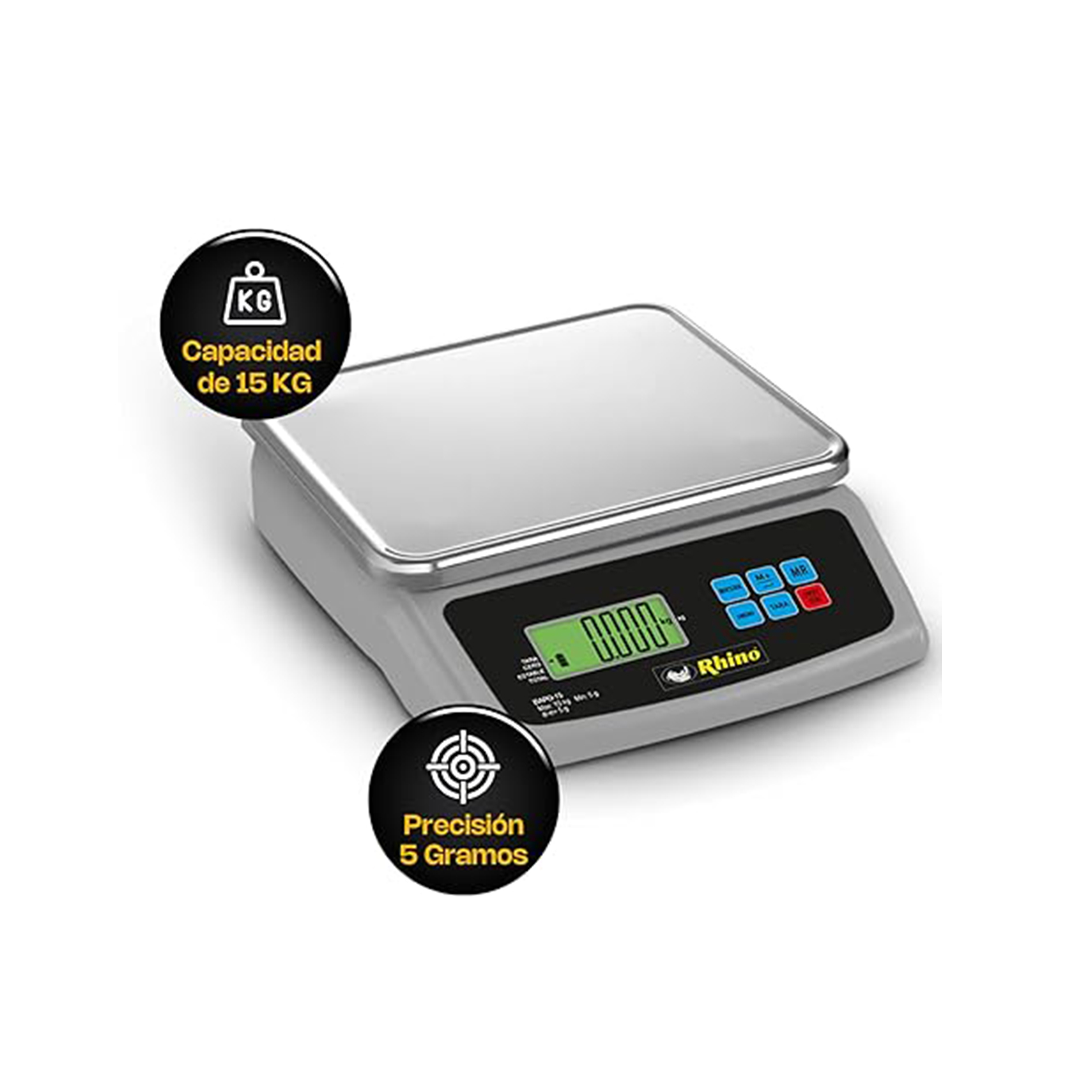 Báscula Electrónica Porcionadora 15 kg