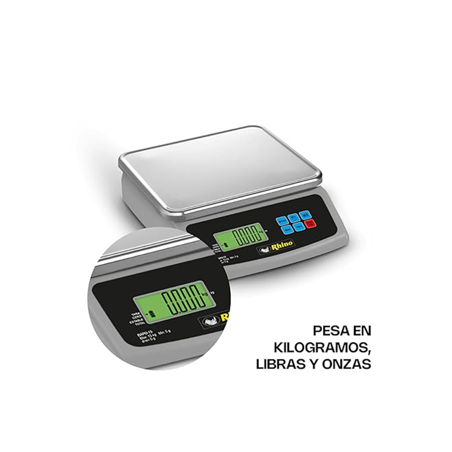 Báscula Electrónica Porcionadora 15 kg