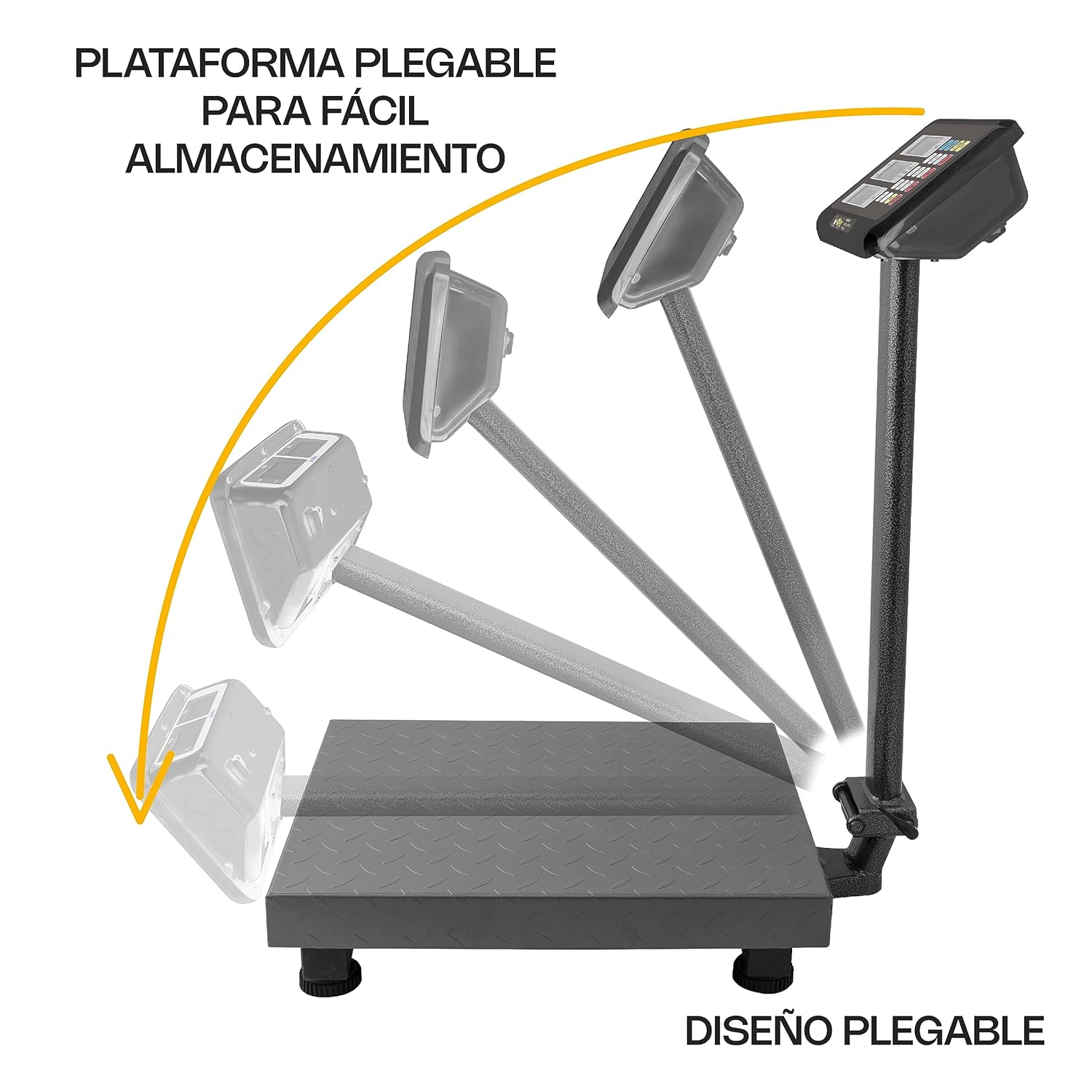 Báscula de Plataforma Plegable 100 kg
