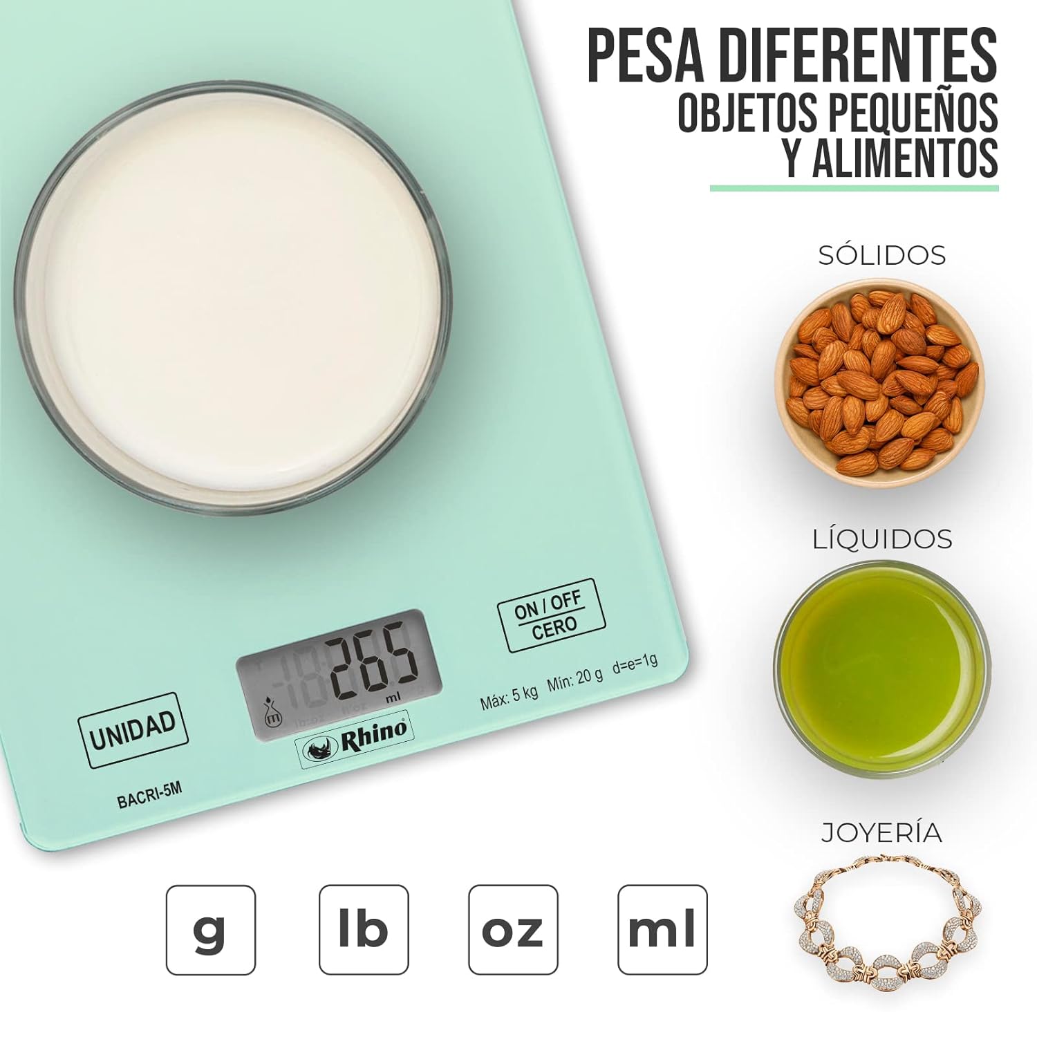 Báscula de Cocina 5 kg