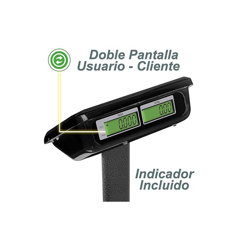 Báscula de Plataforma Plegable 200 kg