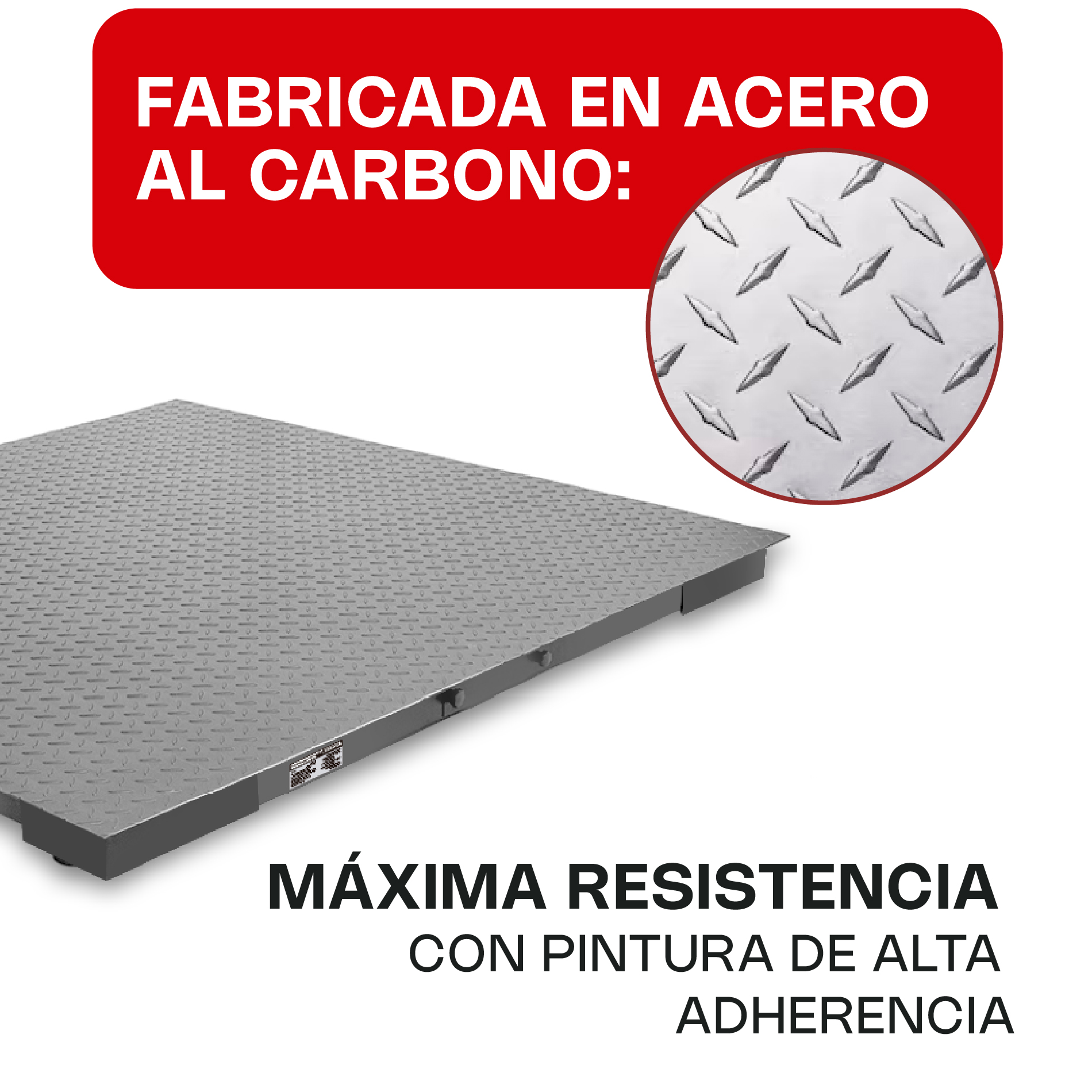 Plataforma de Bajo Perfil 120 x 120 cm