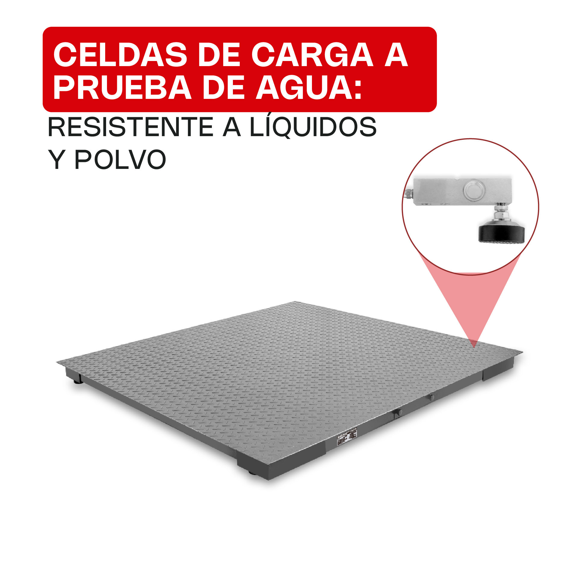 Plataforma de Bajo Perfil 120 x 120 cm