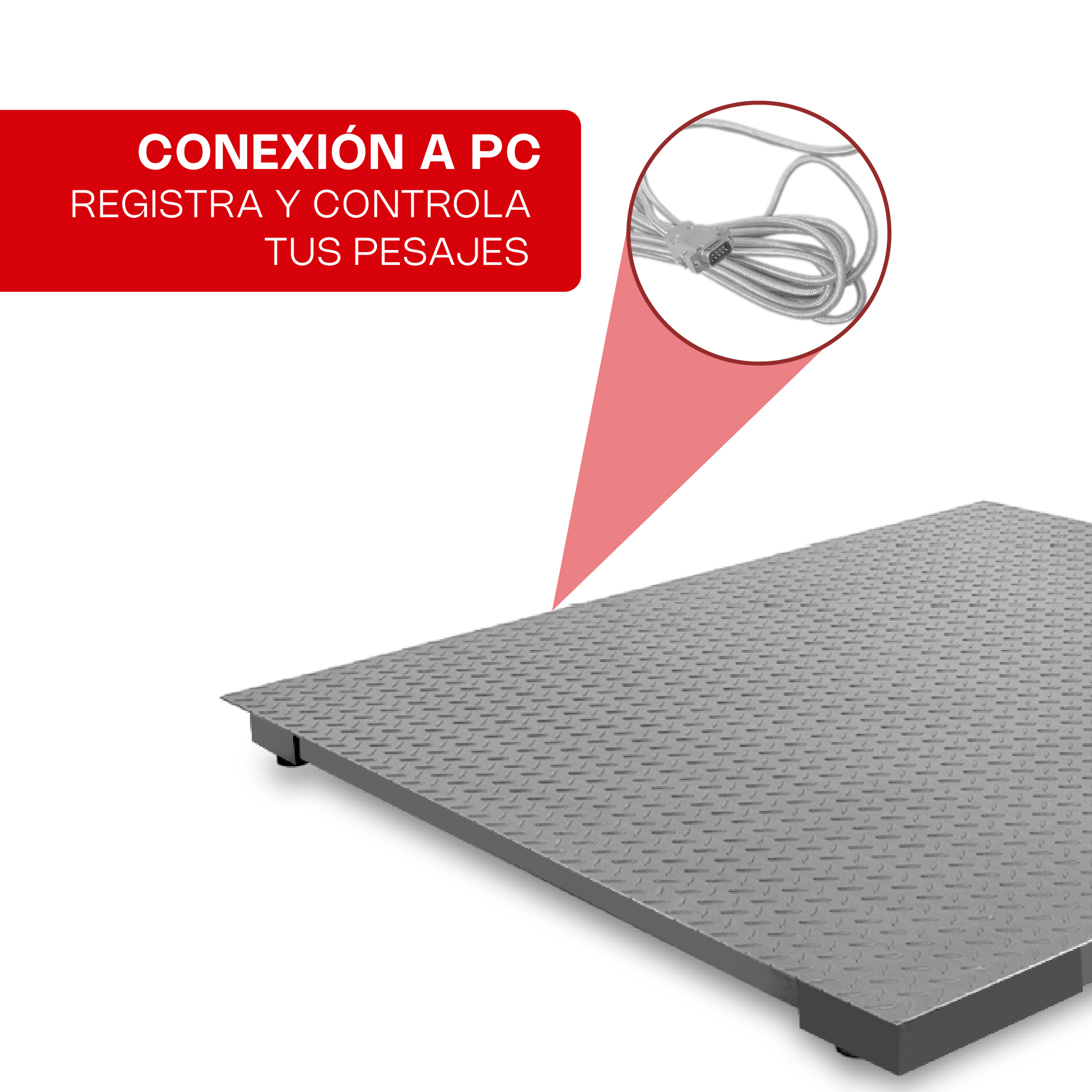 Plataforma de Bajo Perfil 120 x 120 cm