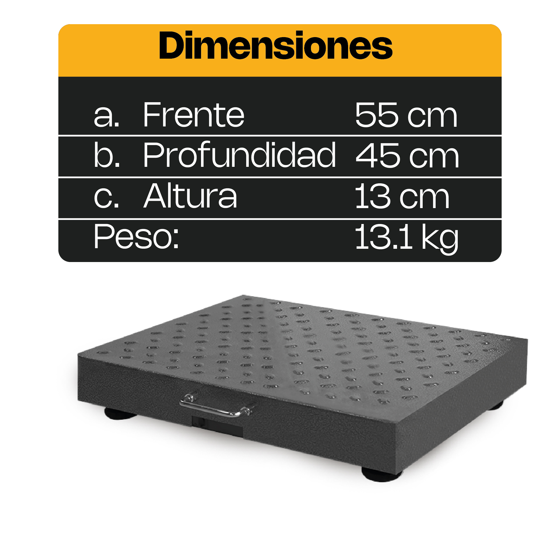 Báscula de Plataforma Inalámbrica 300 kg