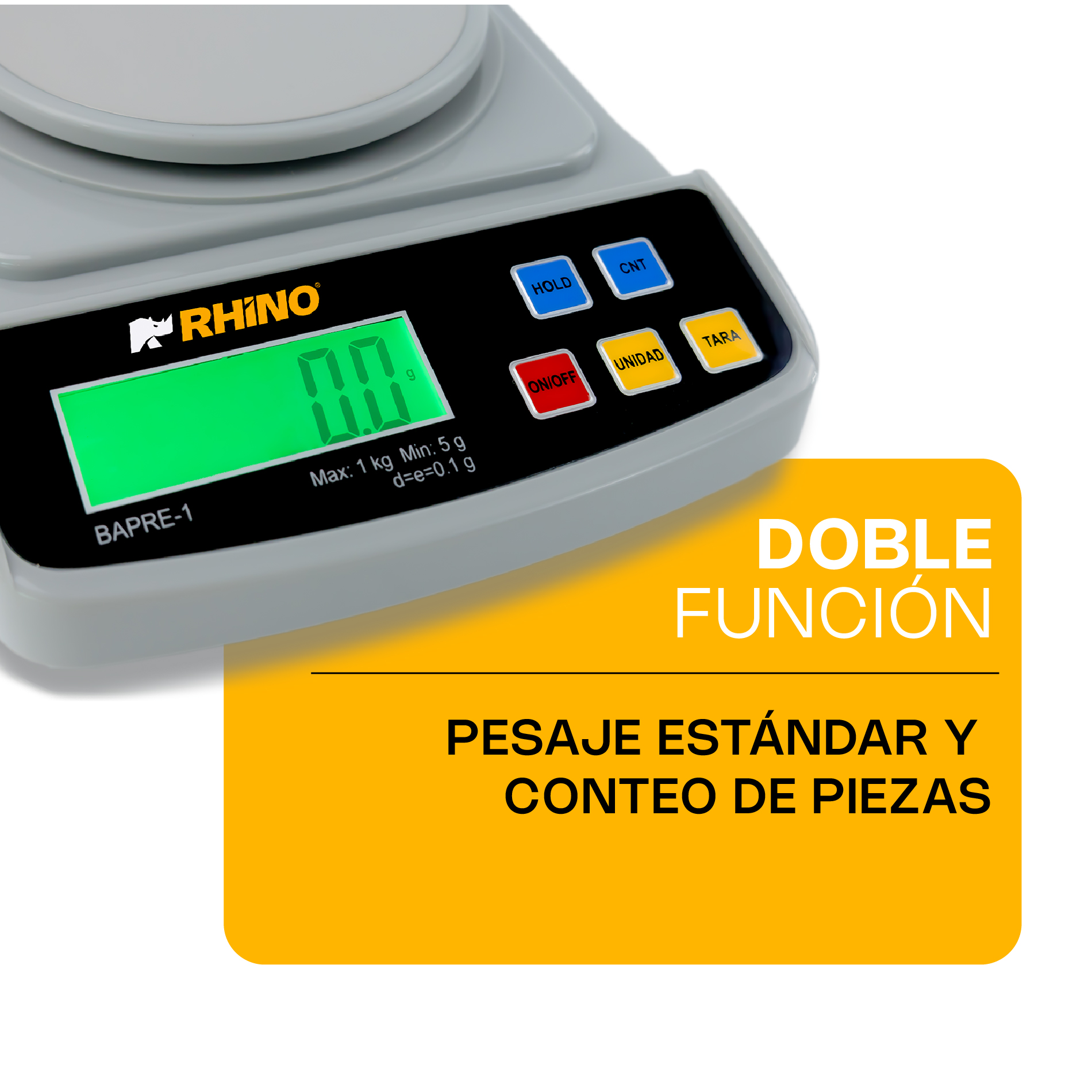 Báscula Electrónica de Precisión 1 kg