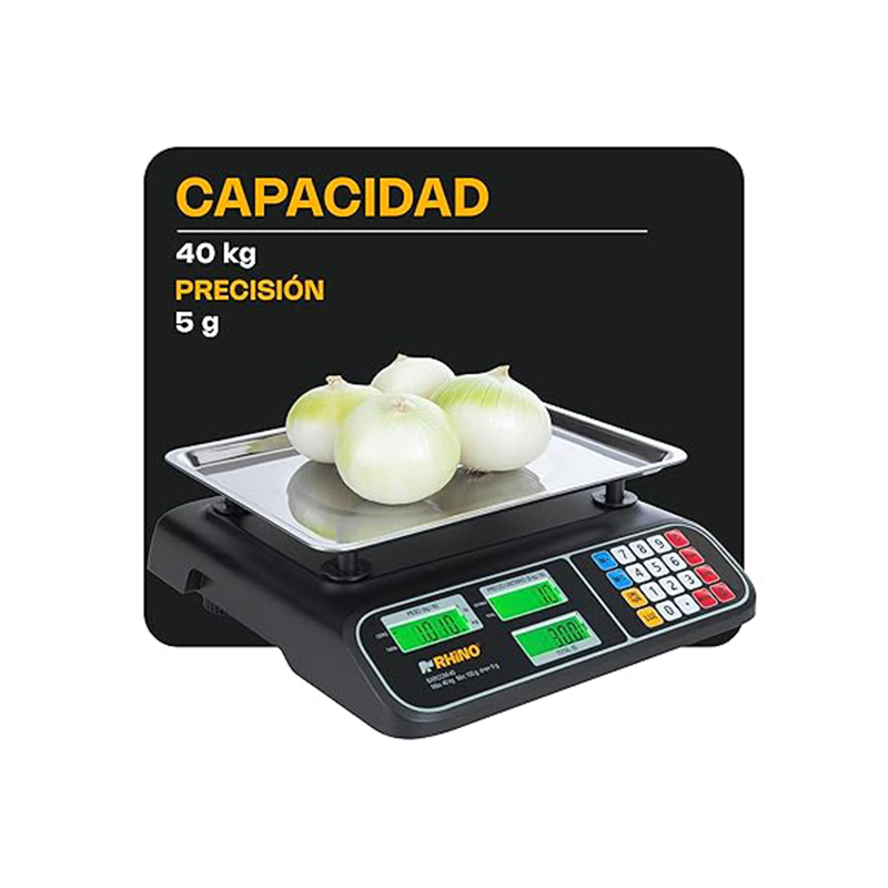 Báscula Electrónica Multifunciones 40 kg