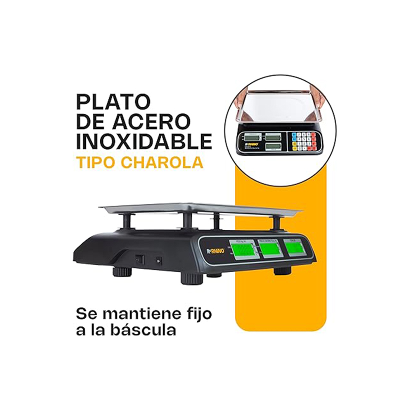 Báscula Electrónica Multifunciones 40 kg