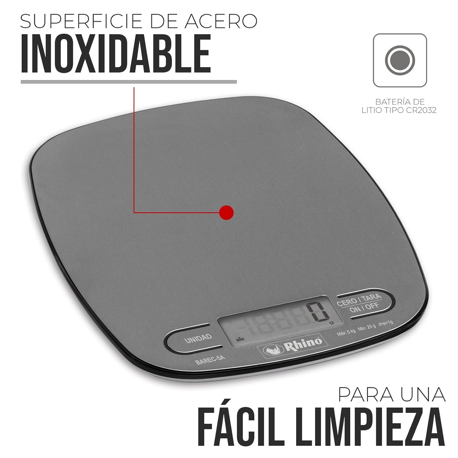 Báscula de Cocina 5 kg