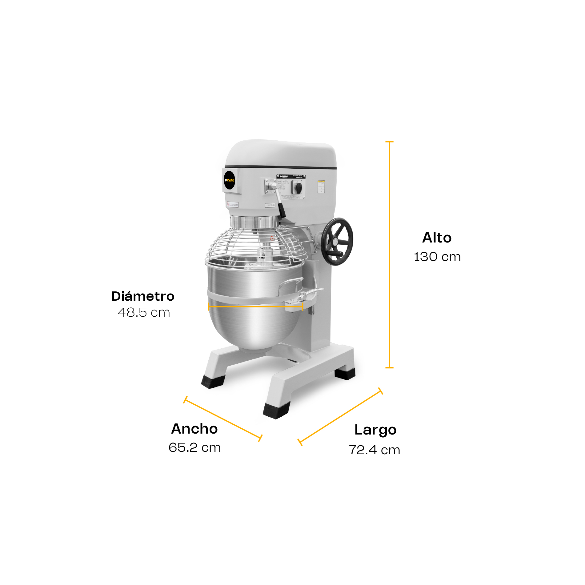 Batidora Planetaria 60 L