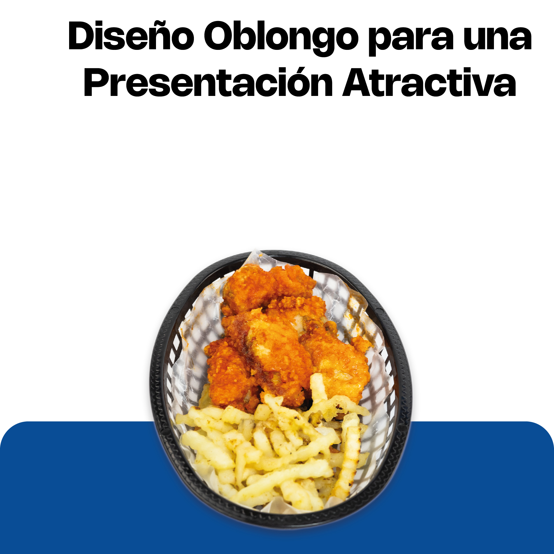 Canasta para Centro de Mesa Ovalada