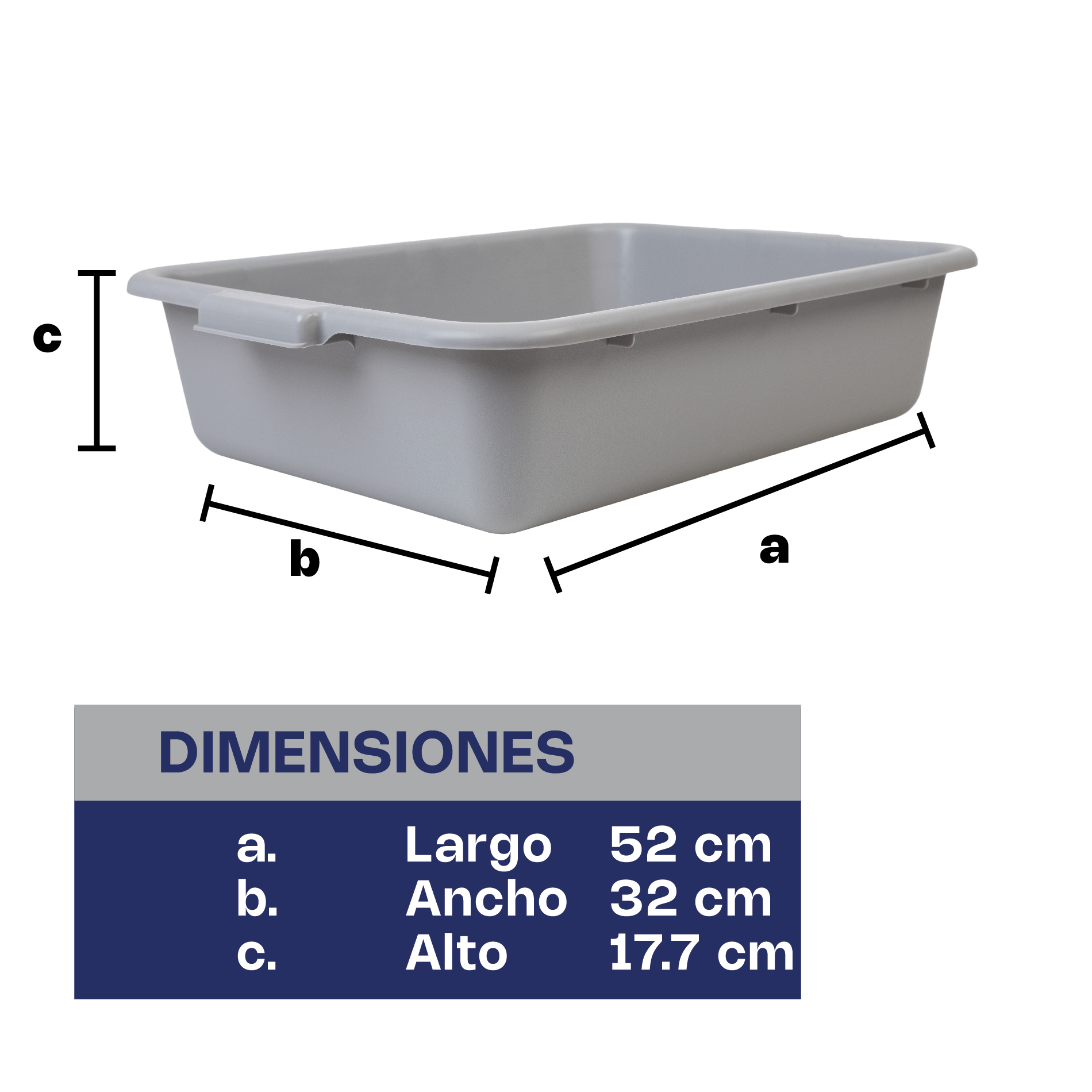 Charola de Servicio 7"