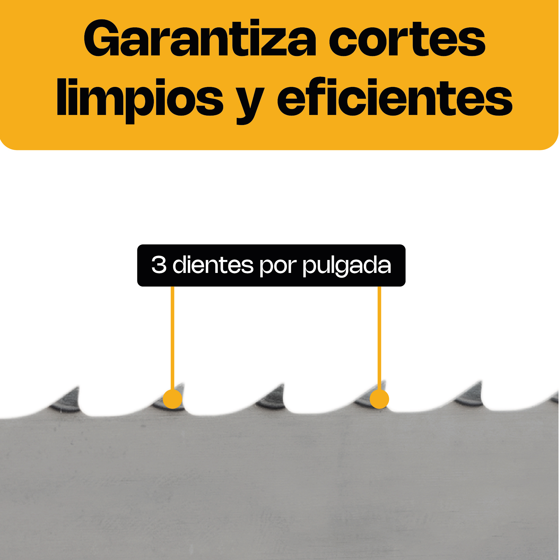 Cinta de Corte 295 cm