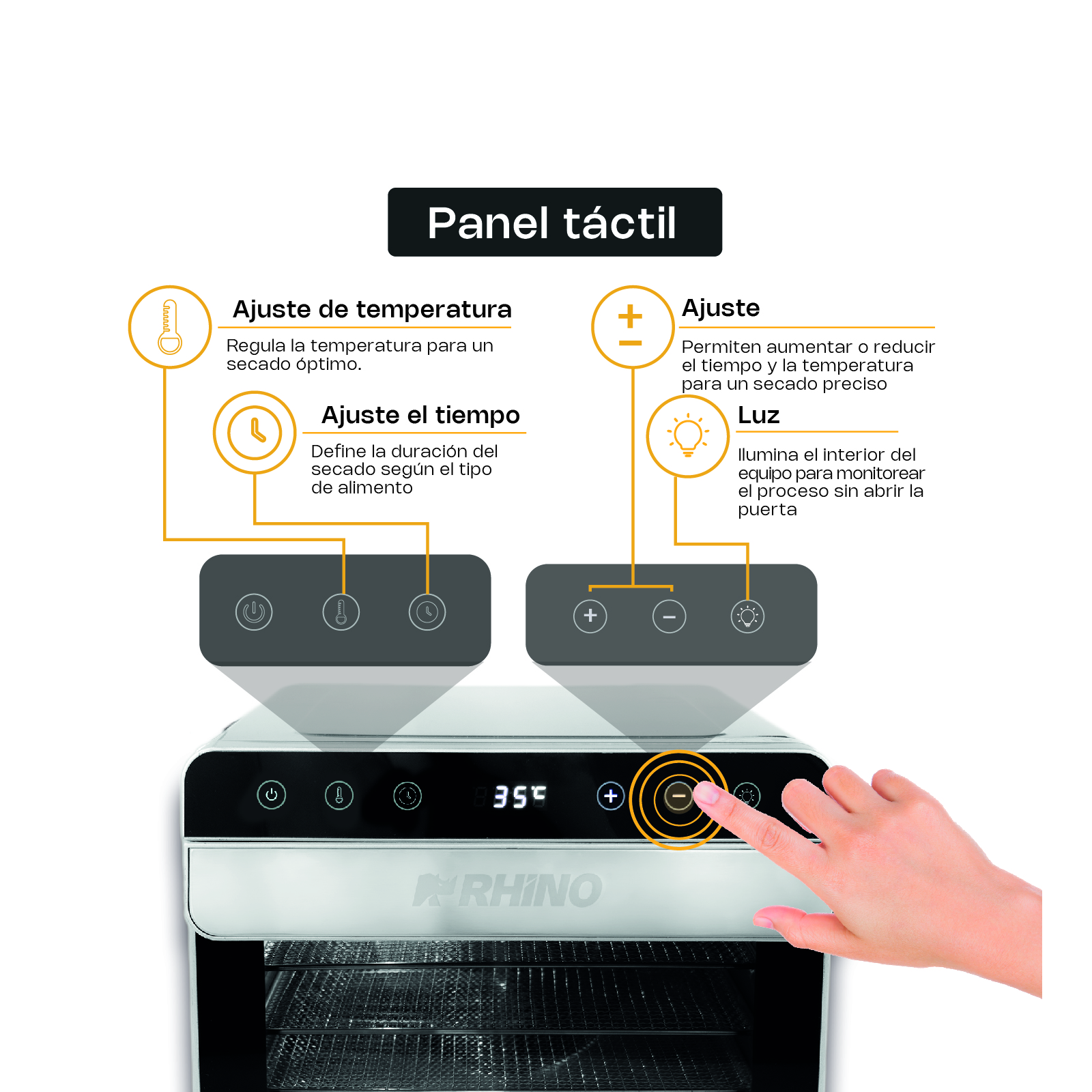 Deshidratador de Alimentos 700 W