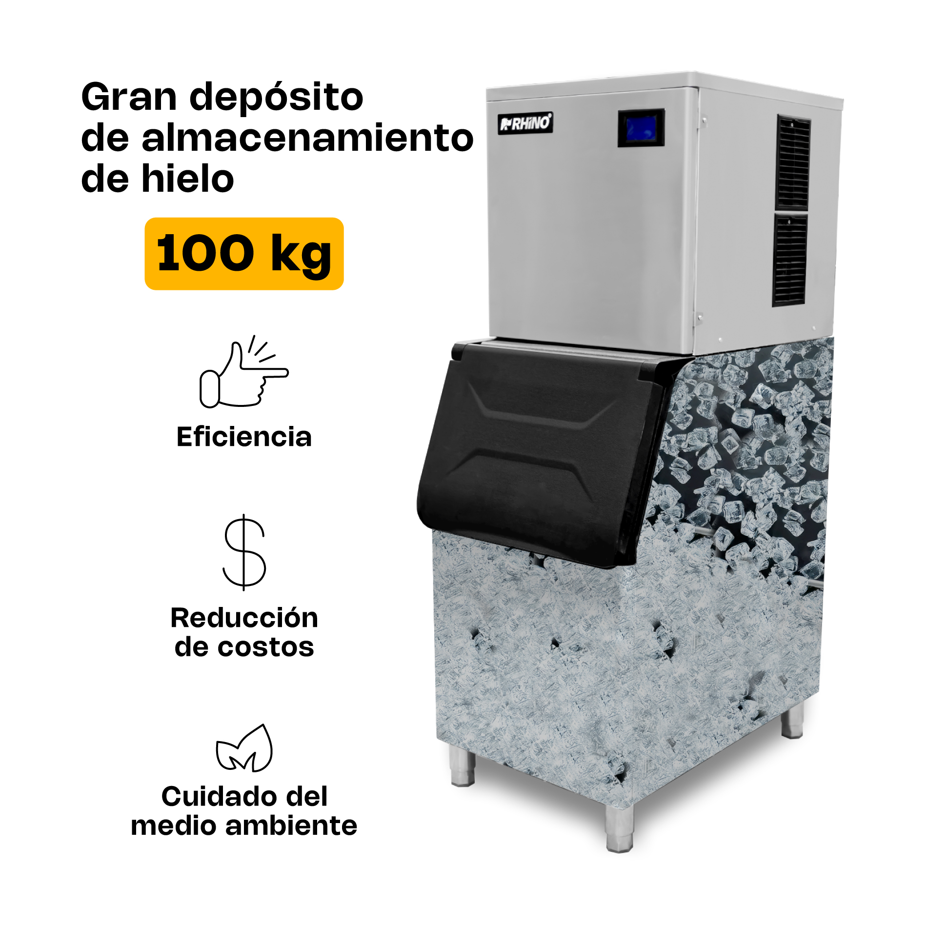 Fábrica de Hielo 200 kg