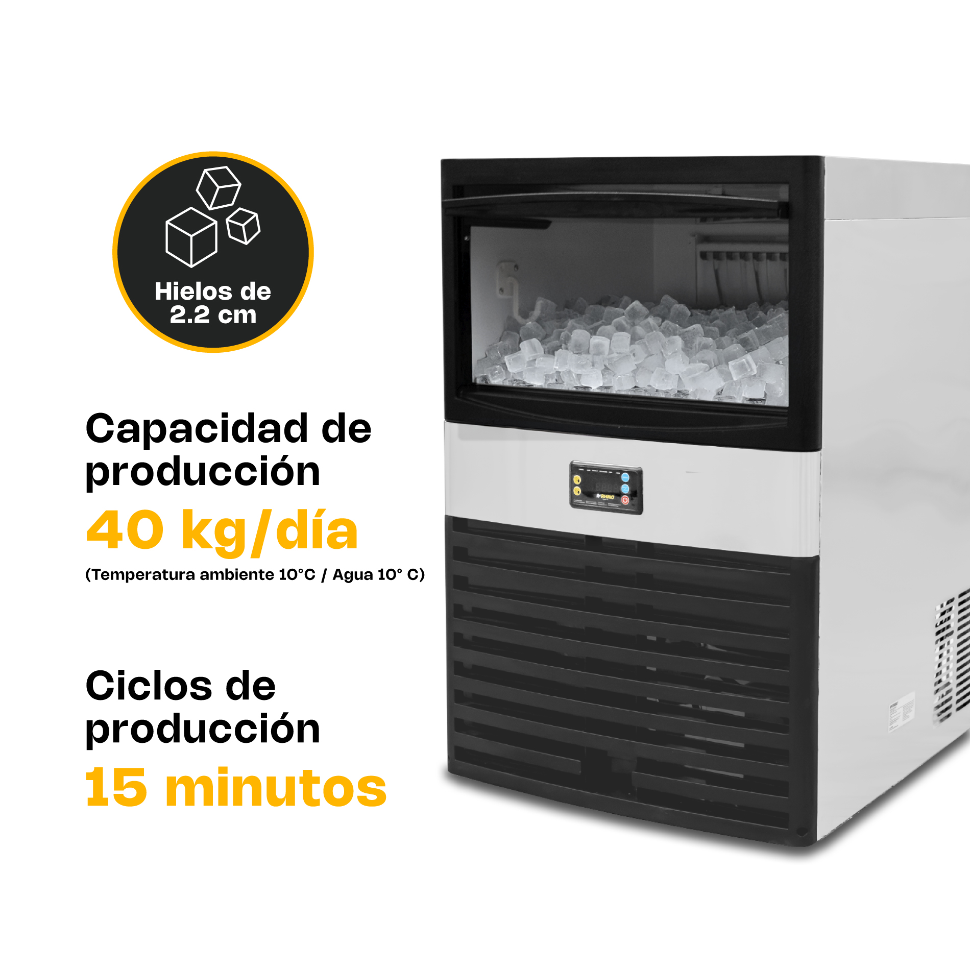 Fábrica de Hielo 40 kg