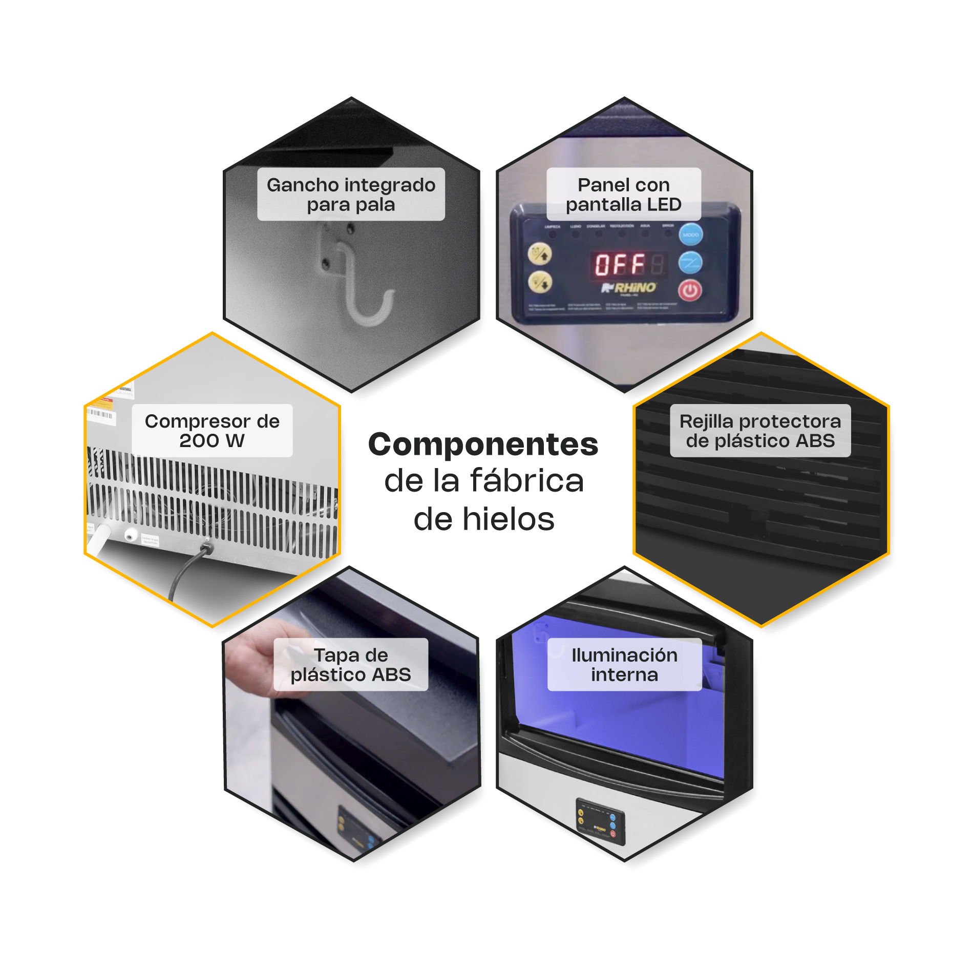 Fábrica de Hielo 40 kg