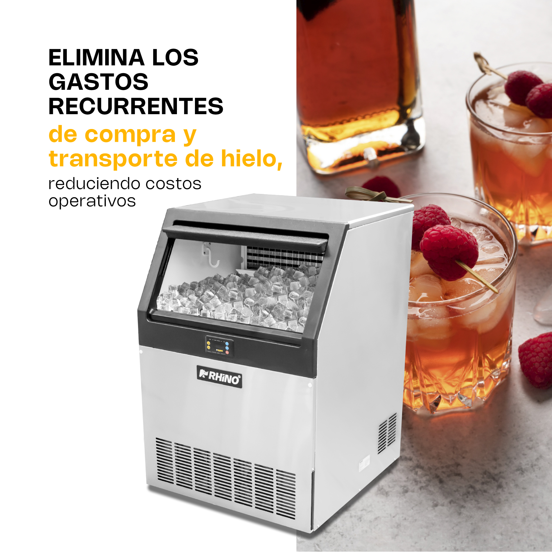 Fábrica de Hielo 90 kg