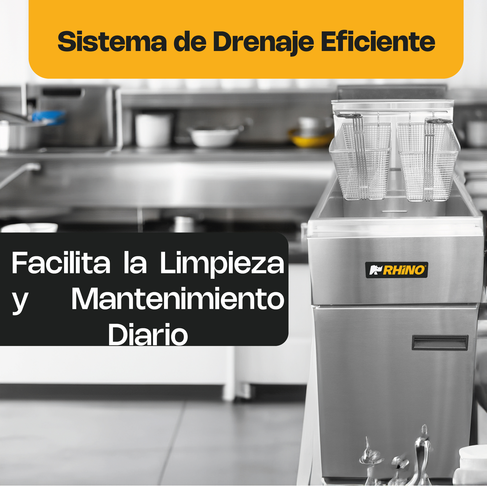 Freidora de Gas Propano 24 L