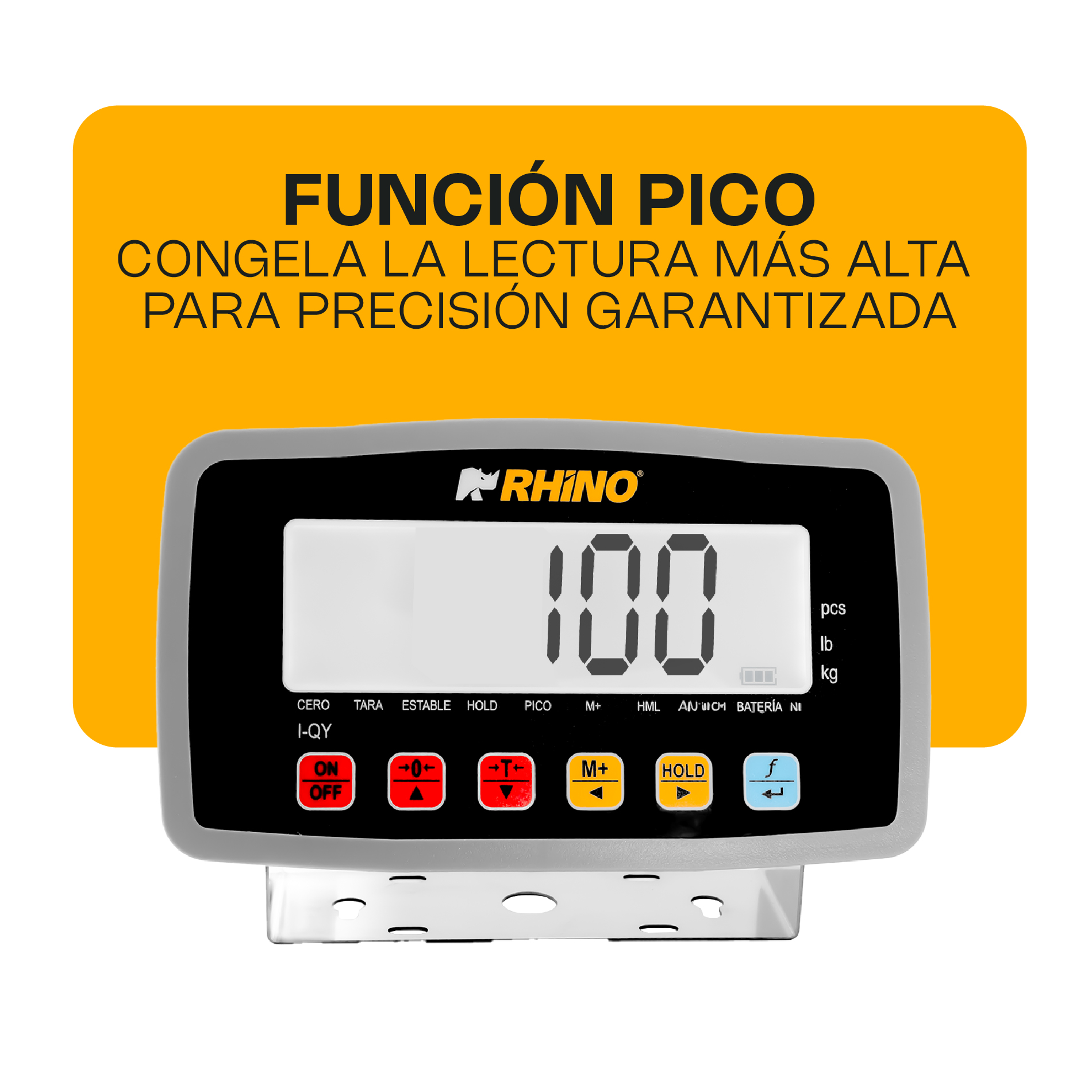 Indicador Peso, Contador y Pesaje de Animales