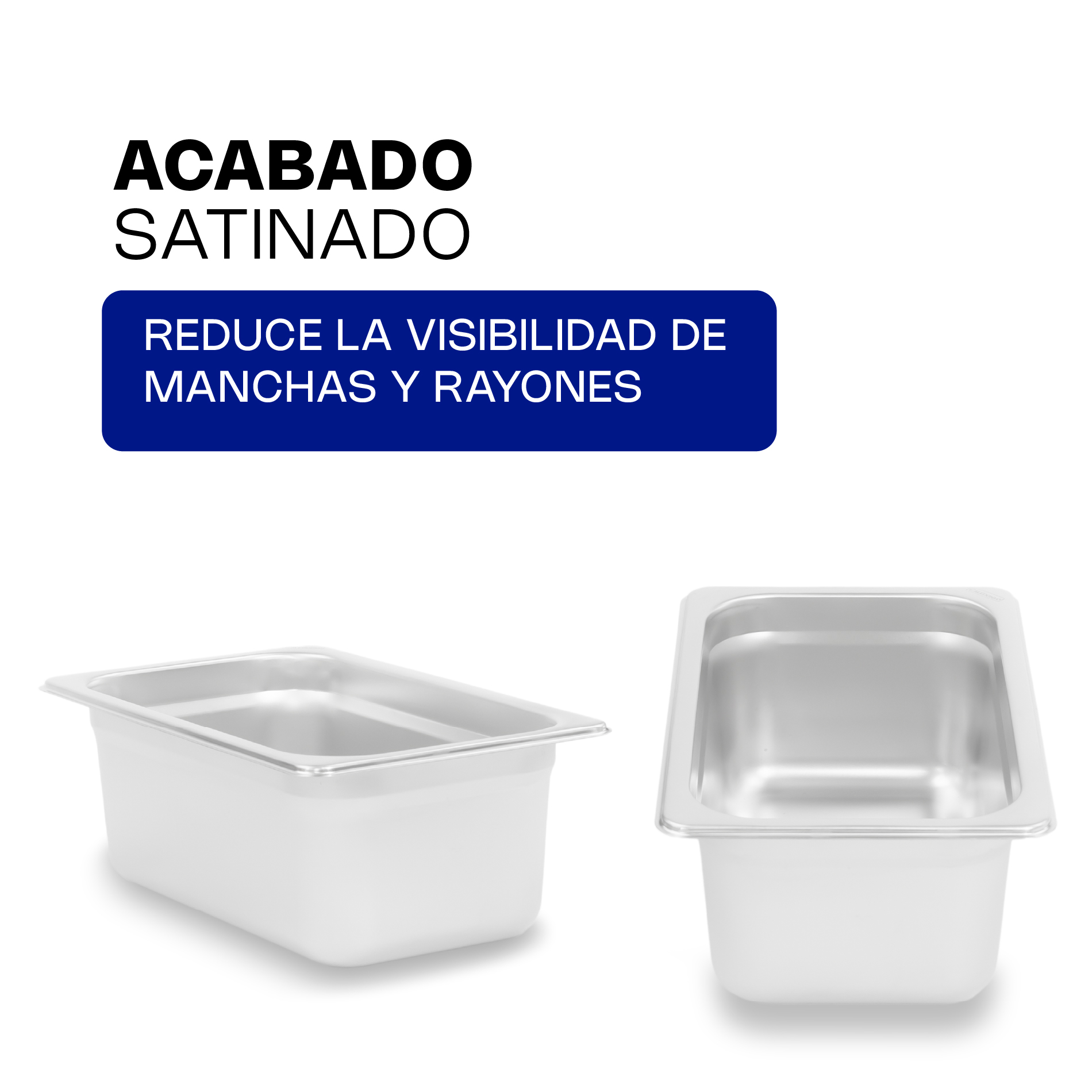 Inserto de Acero Inoxidable Cuarto 4"