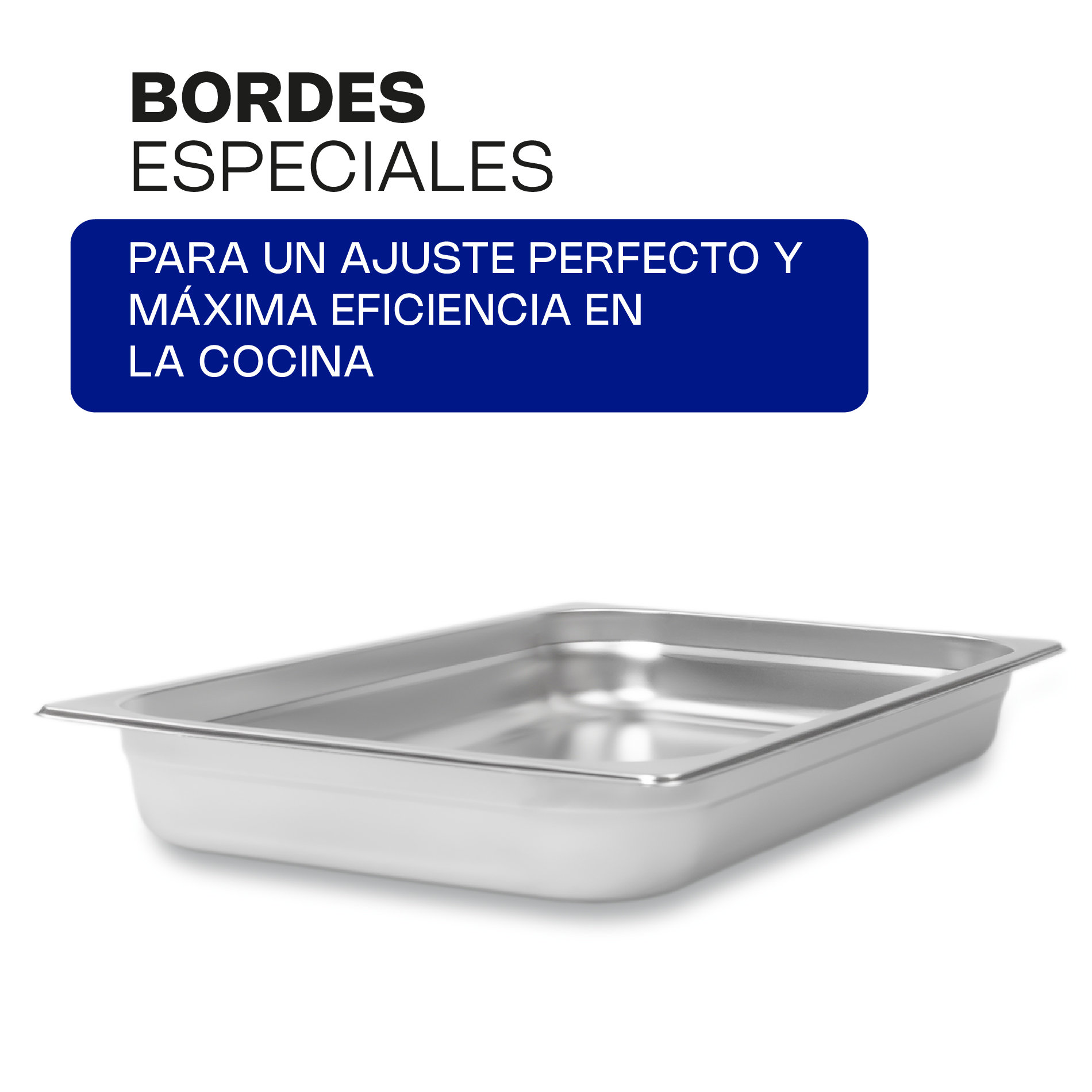 Inserto de Acero Inoxidable Entero 2.5"