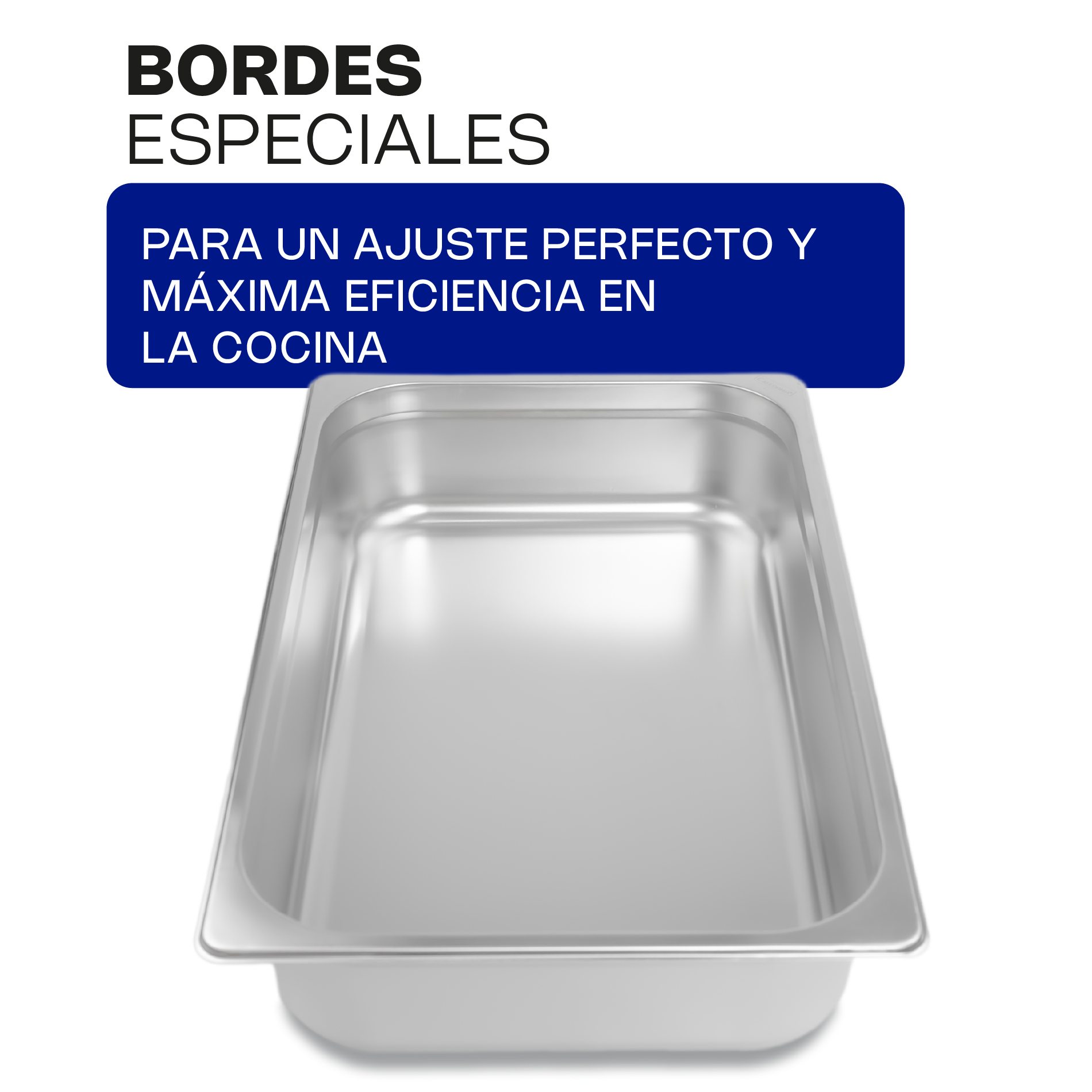 Inserto de Acero Inoxidable Entero 4"