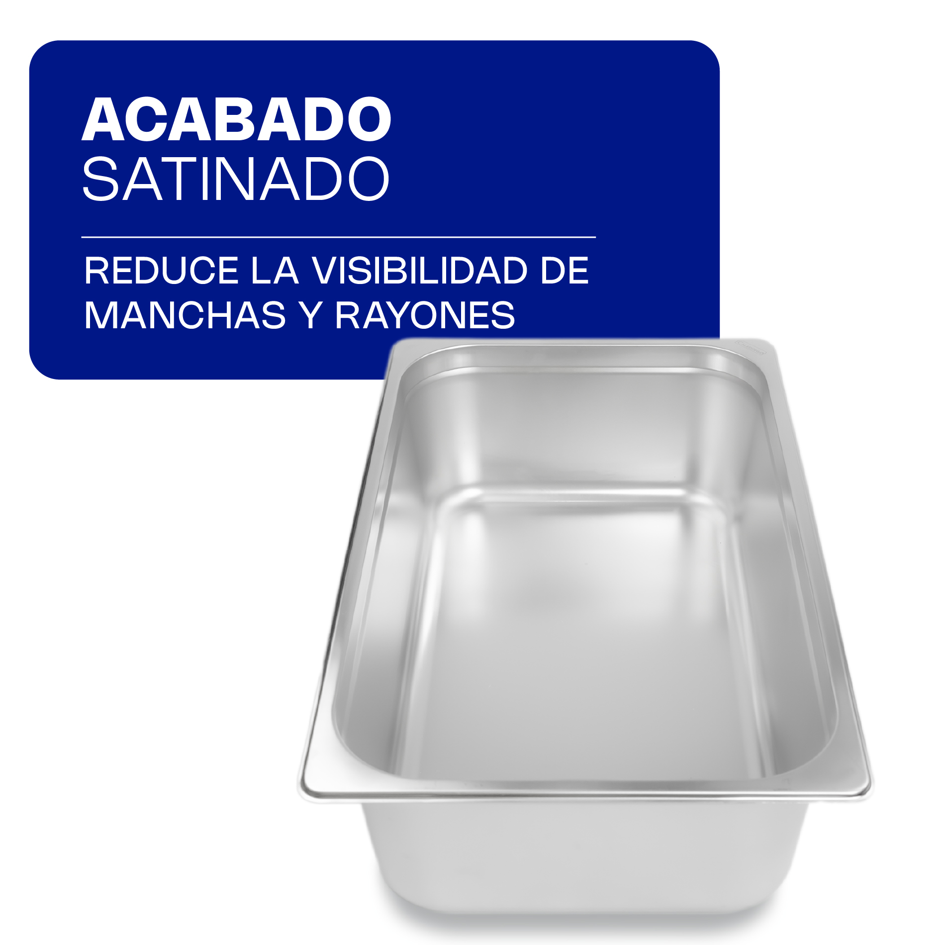 Inserto de Acero Inoxidable Entero 6"