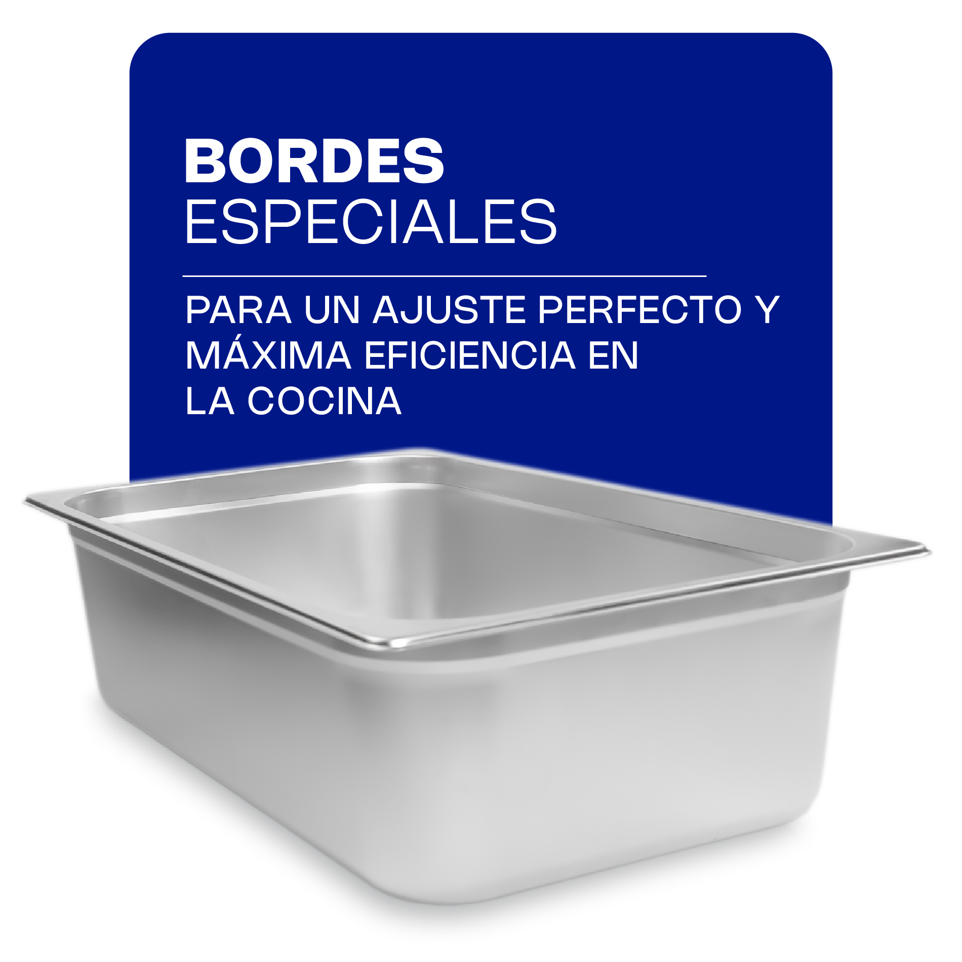 Inserto de Acero Inoxidable Entero 6"