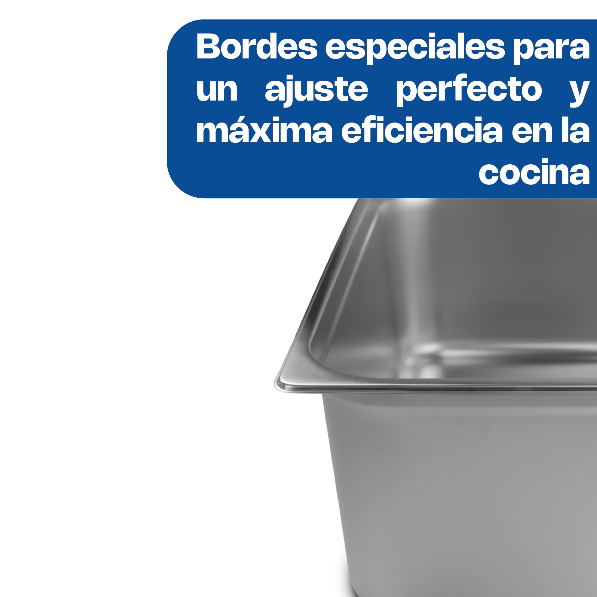 Inserto de Acero Inoxidable Entero 8"