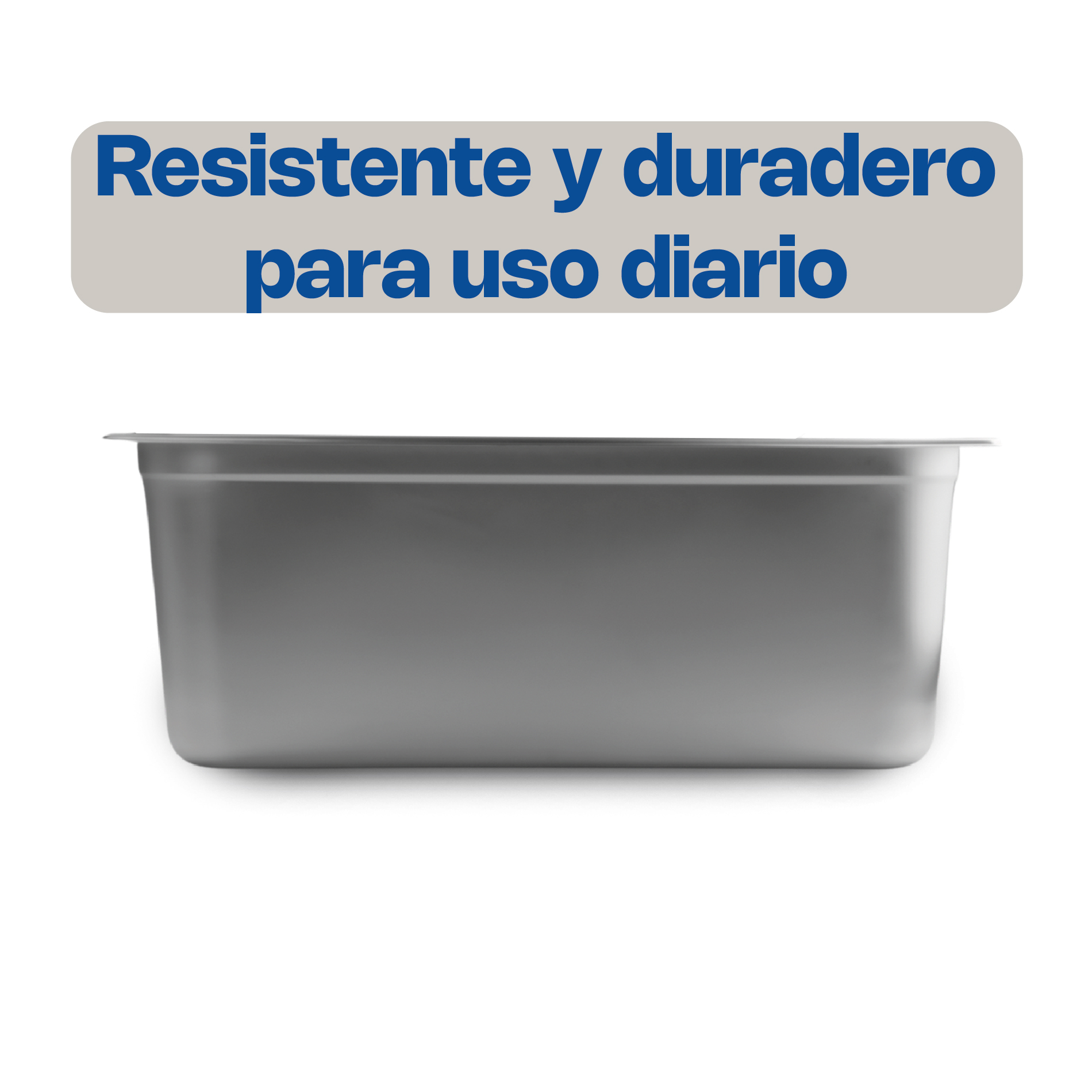 Inserto de Acero Inoxidable Entero 8"