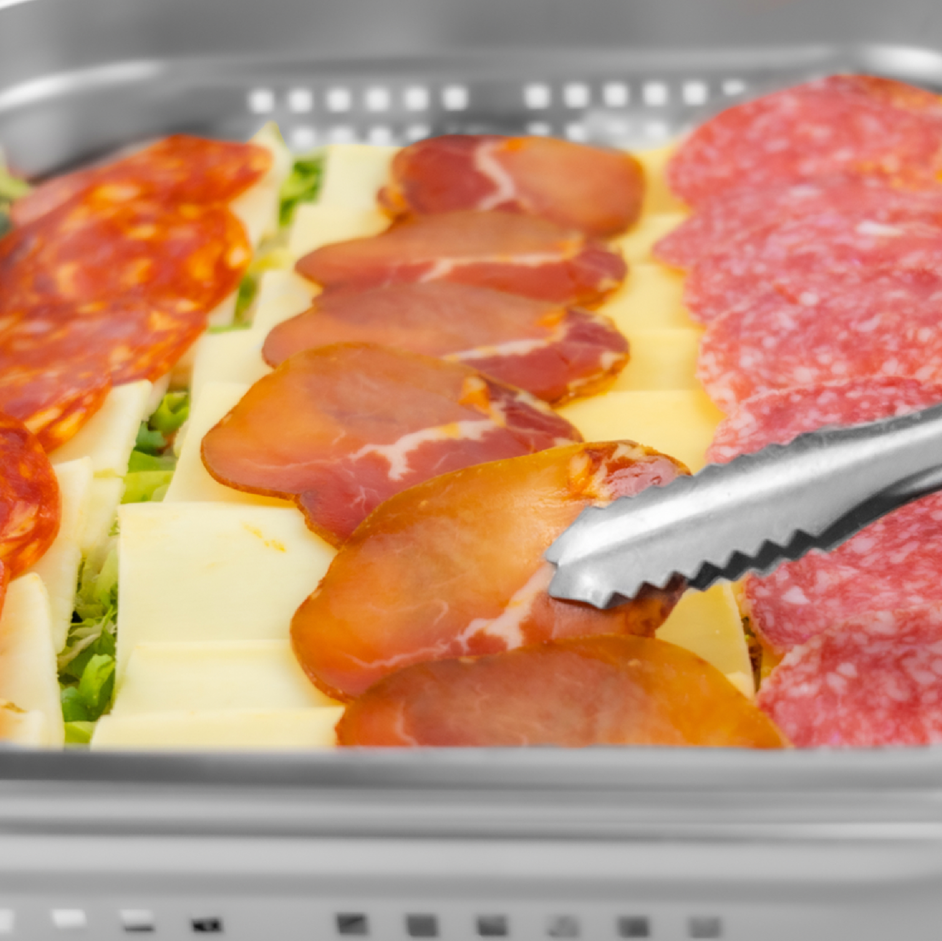 Inserto de Acero Inoxidable Perforado Entero 2.5"