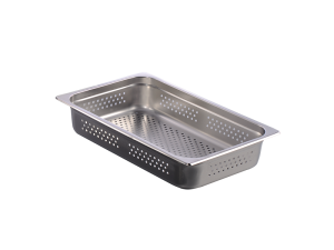 Inserto de Acero Inoxidable Perforado Entero 4″