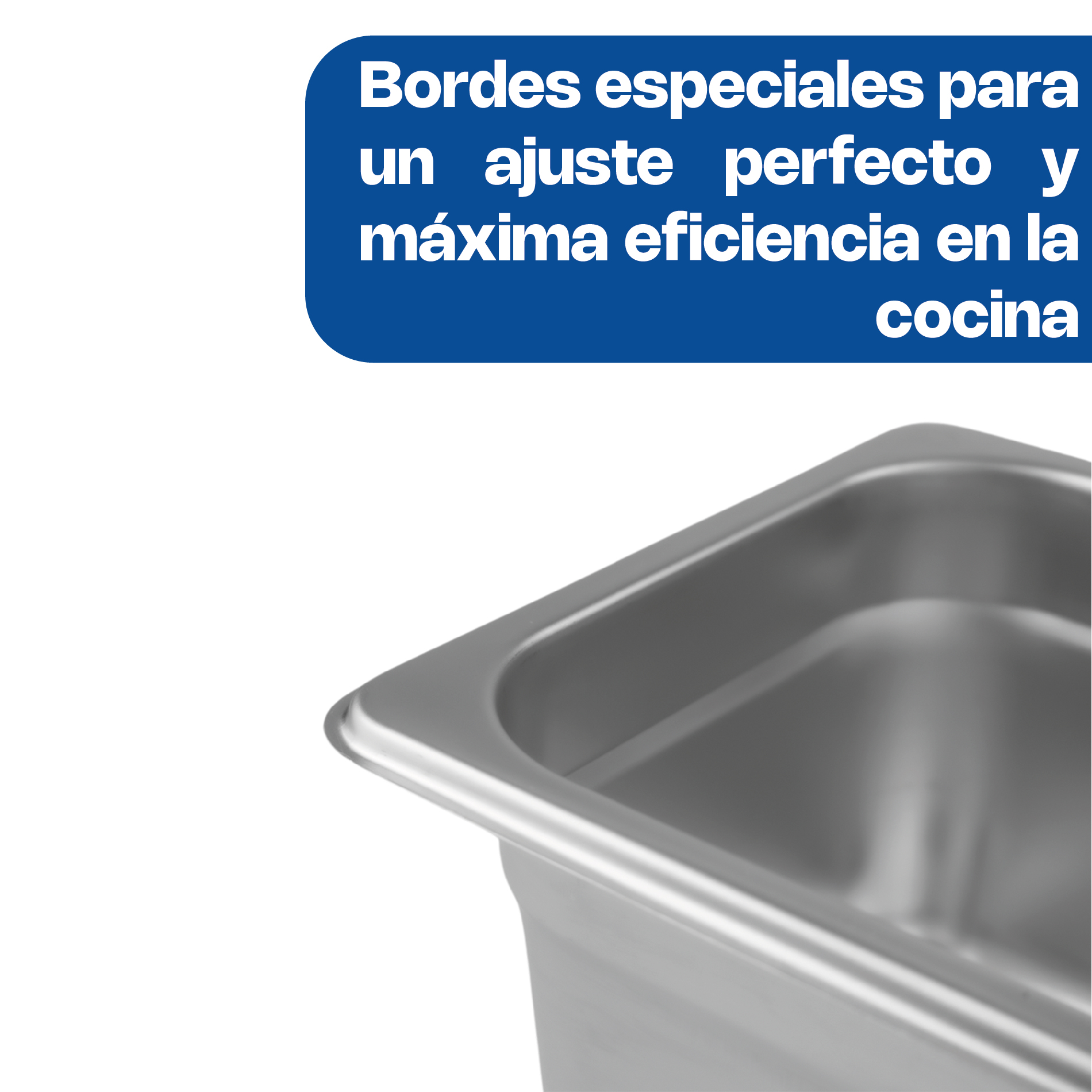 Inserto de Acero Inoxidable Sexto 4"