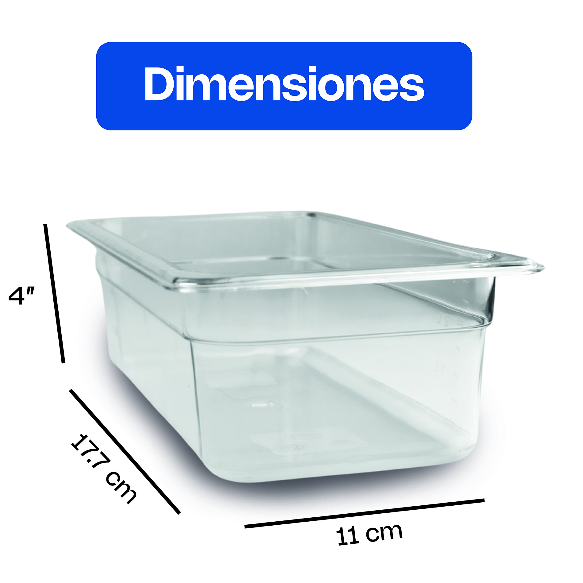 Inserto para Policarbonato Noveno 4"