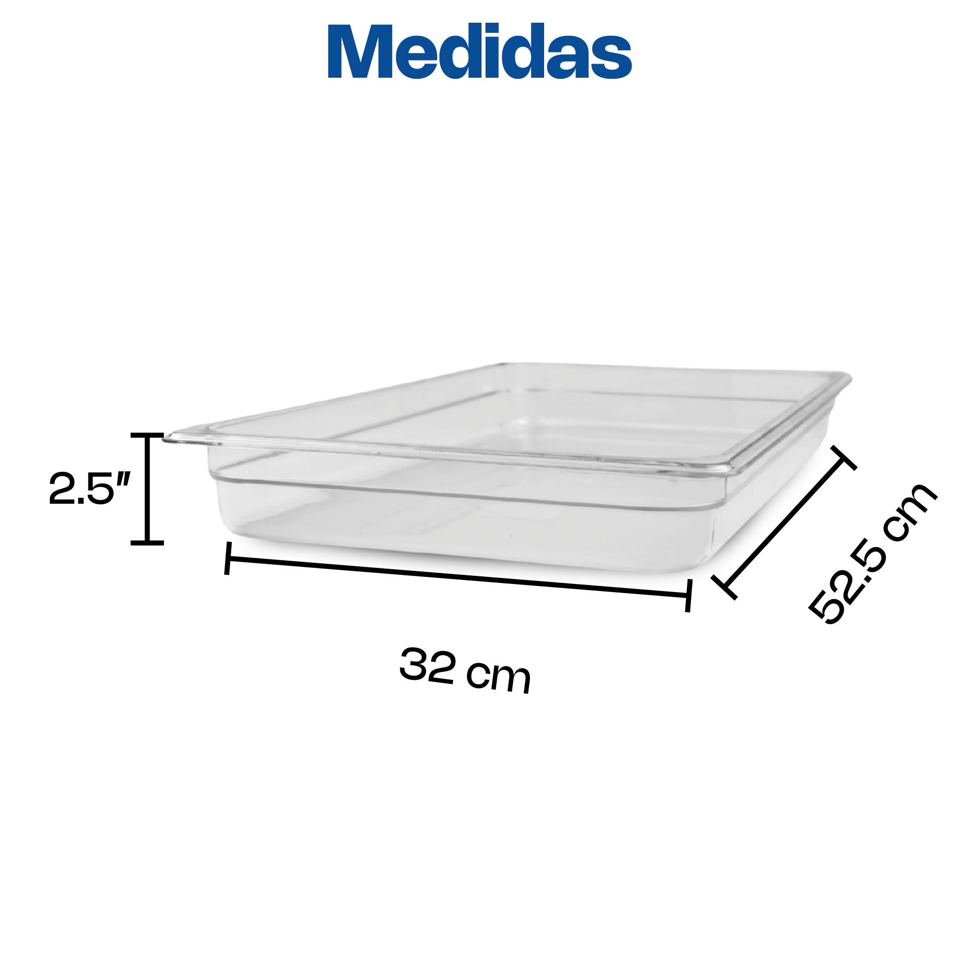Inserto para Policarbonato Entero 2.5"