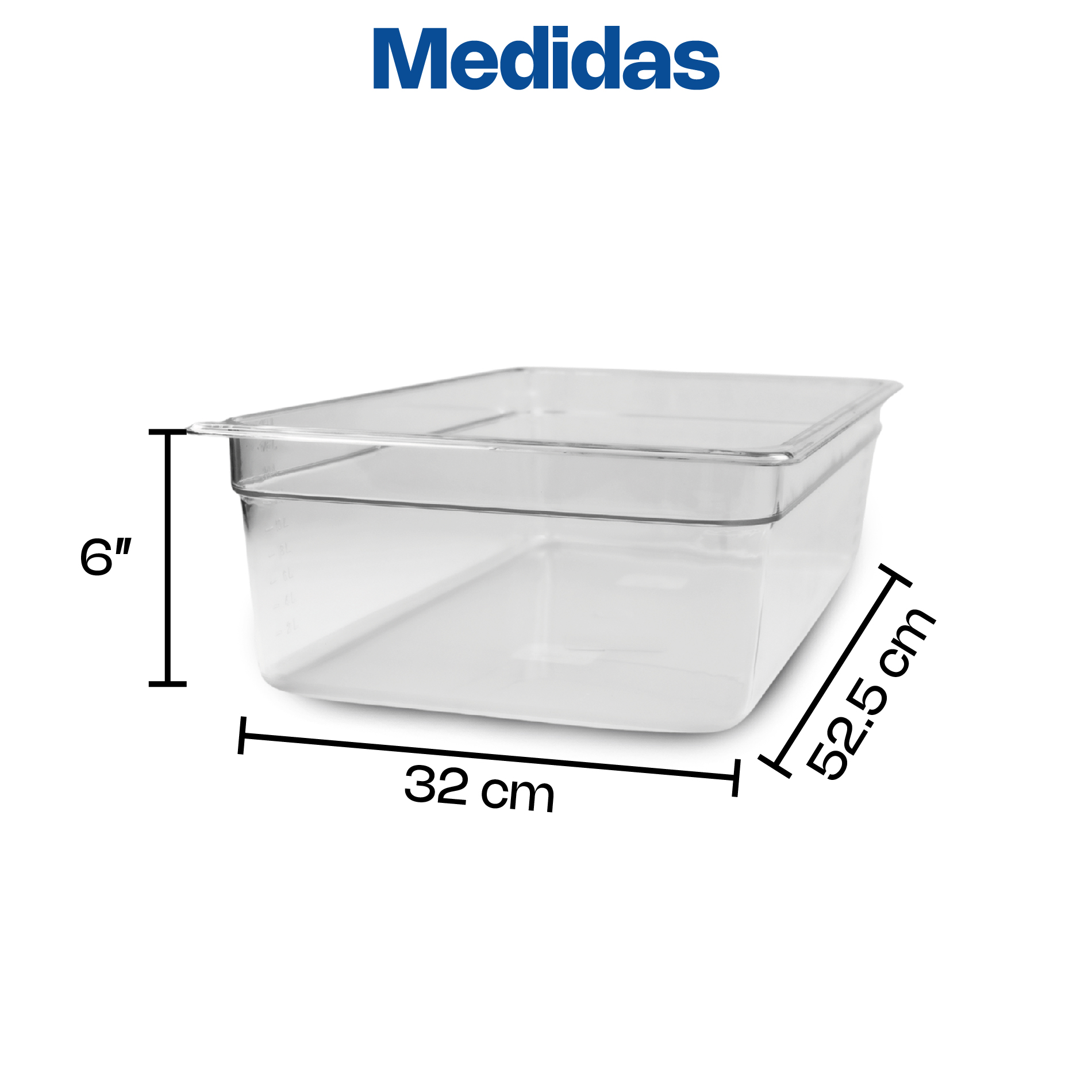 Inserto para Policarbonato Entero 6"