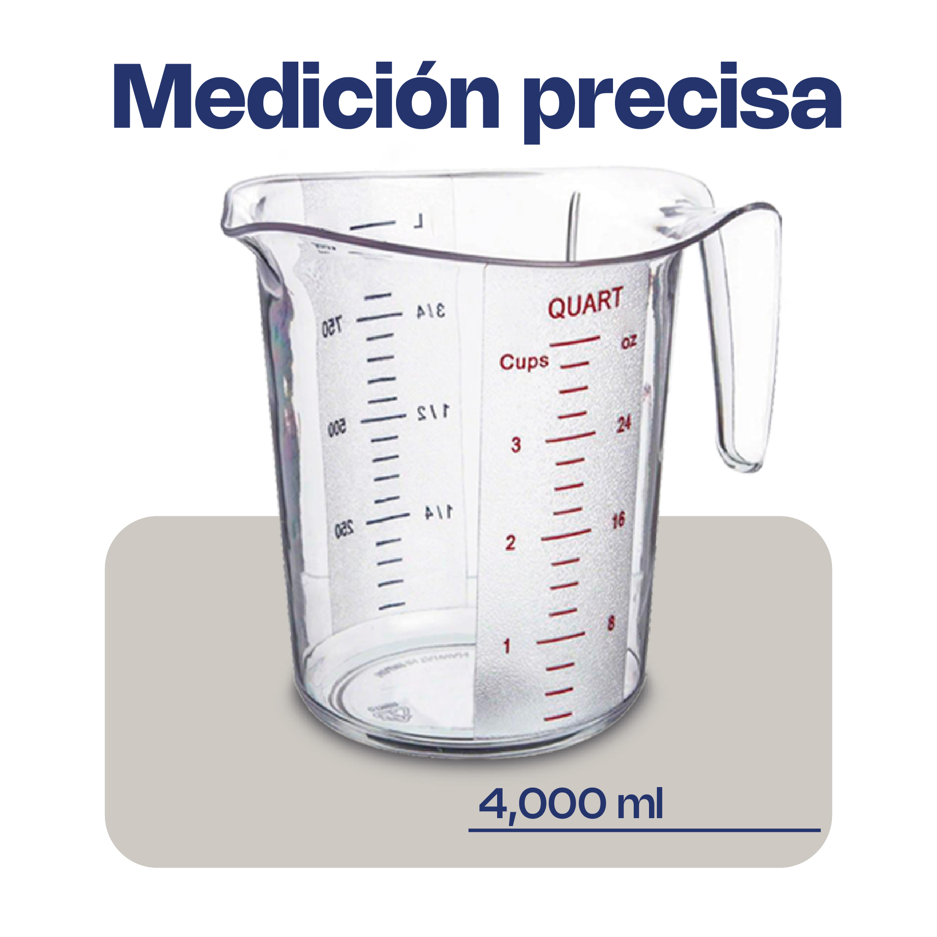 Jarra Medidora 4 L