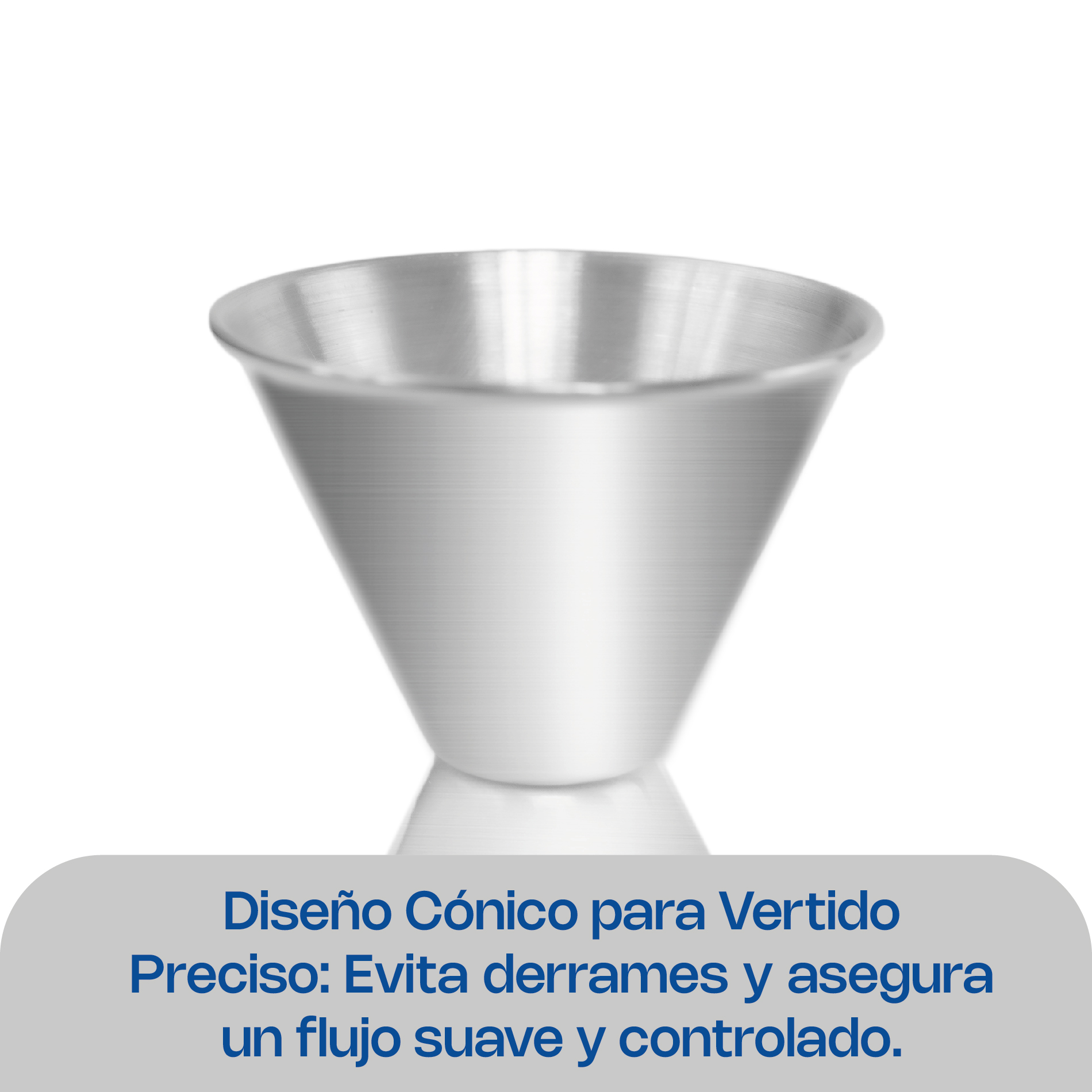 Medidor Doble para Bebidas 1 y 2 oz