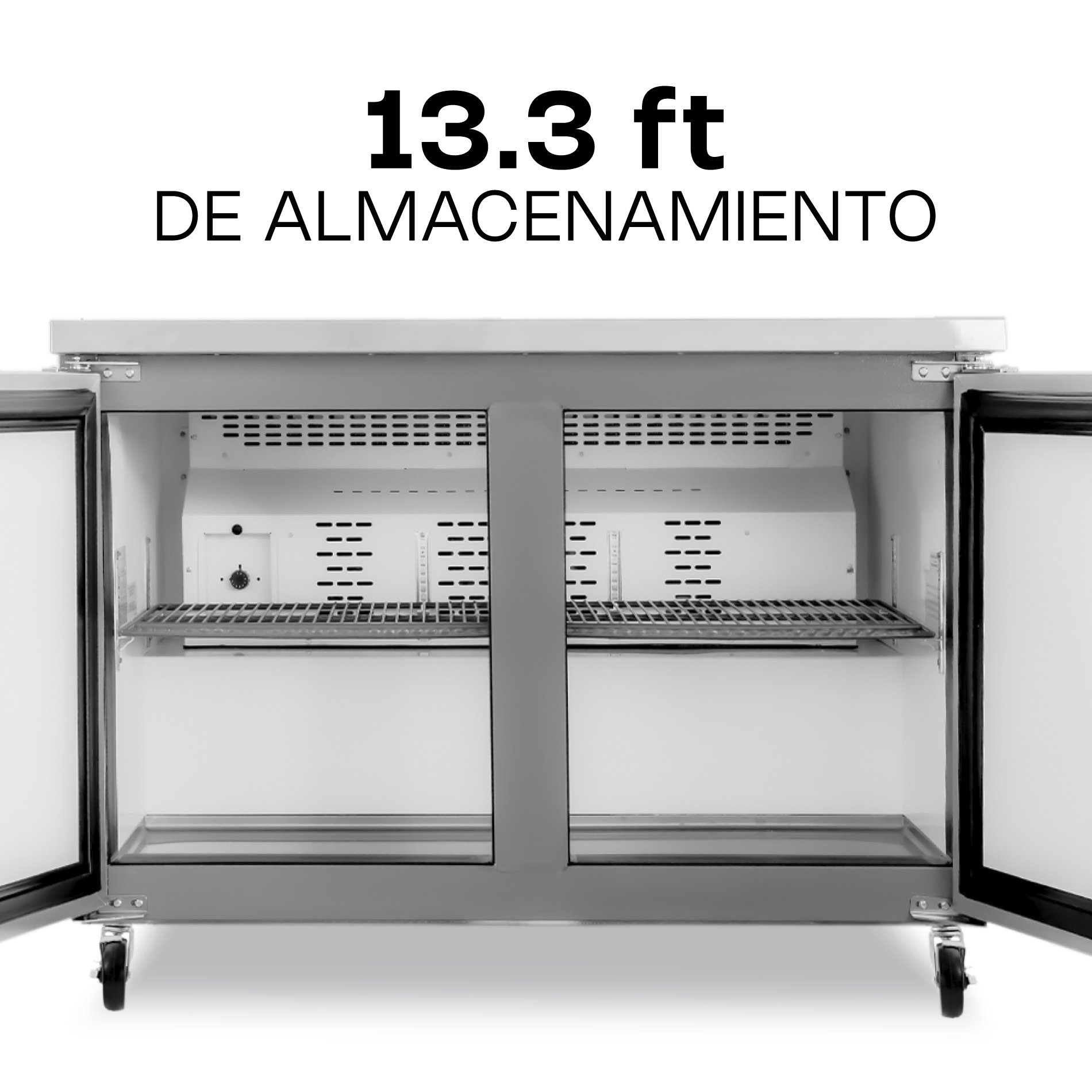 Mesa Refrigerada Bajo Barra 13.3 Pies