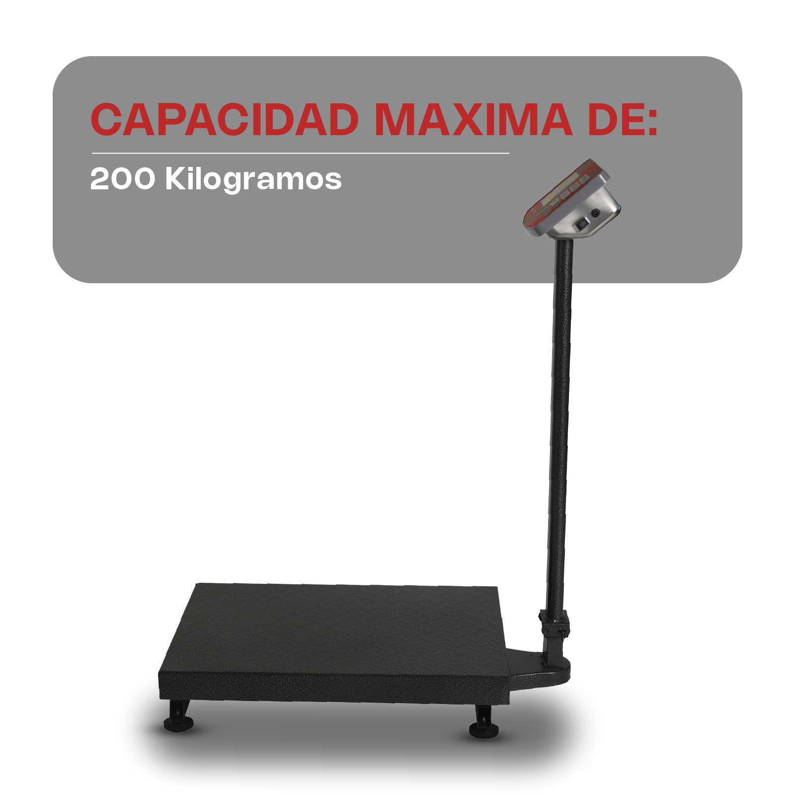 Báscula de Plataforma Plegable 200 kg