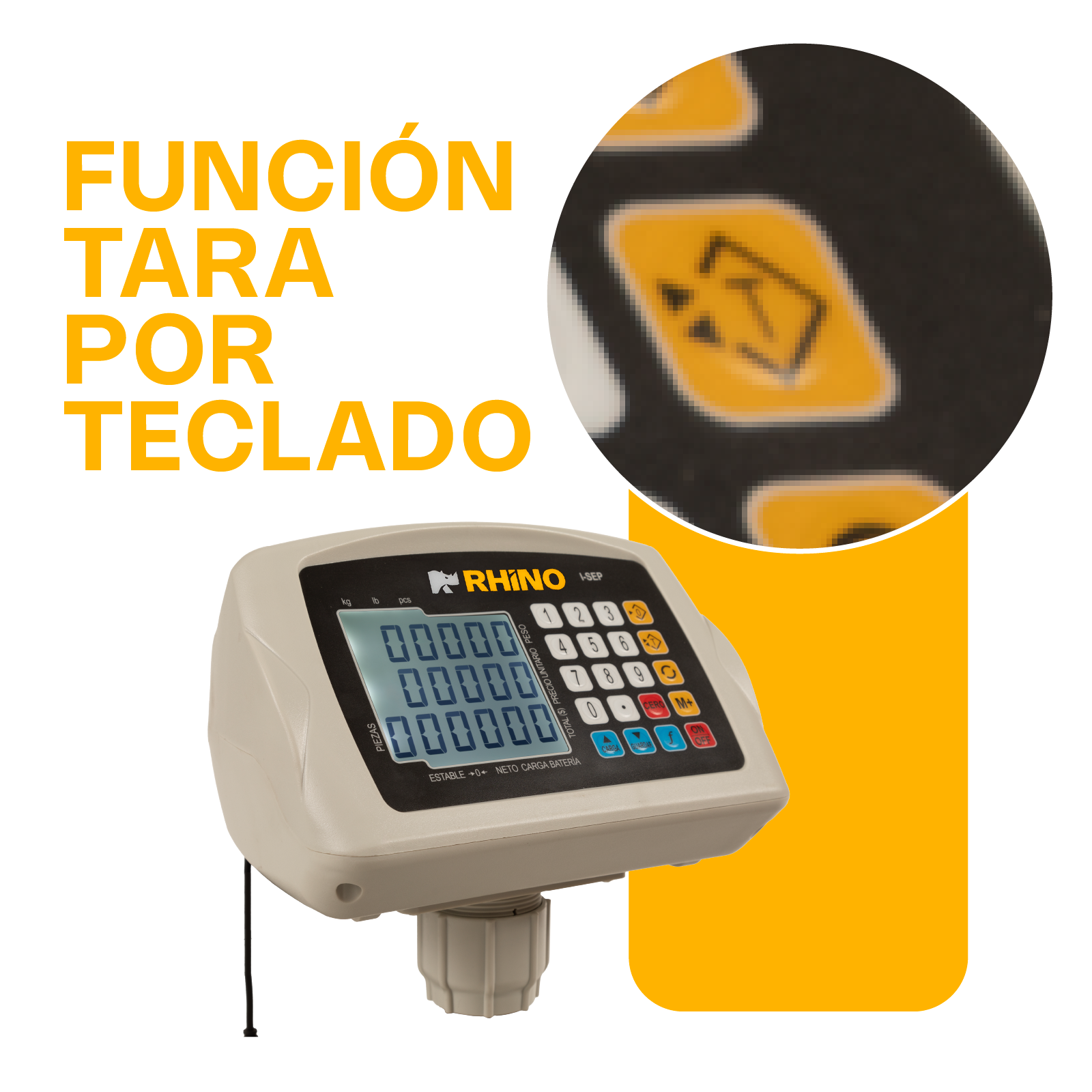 Indicador Peso, Precio y Total