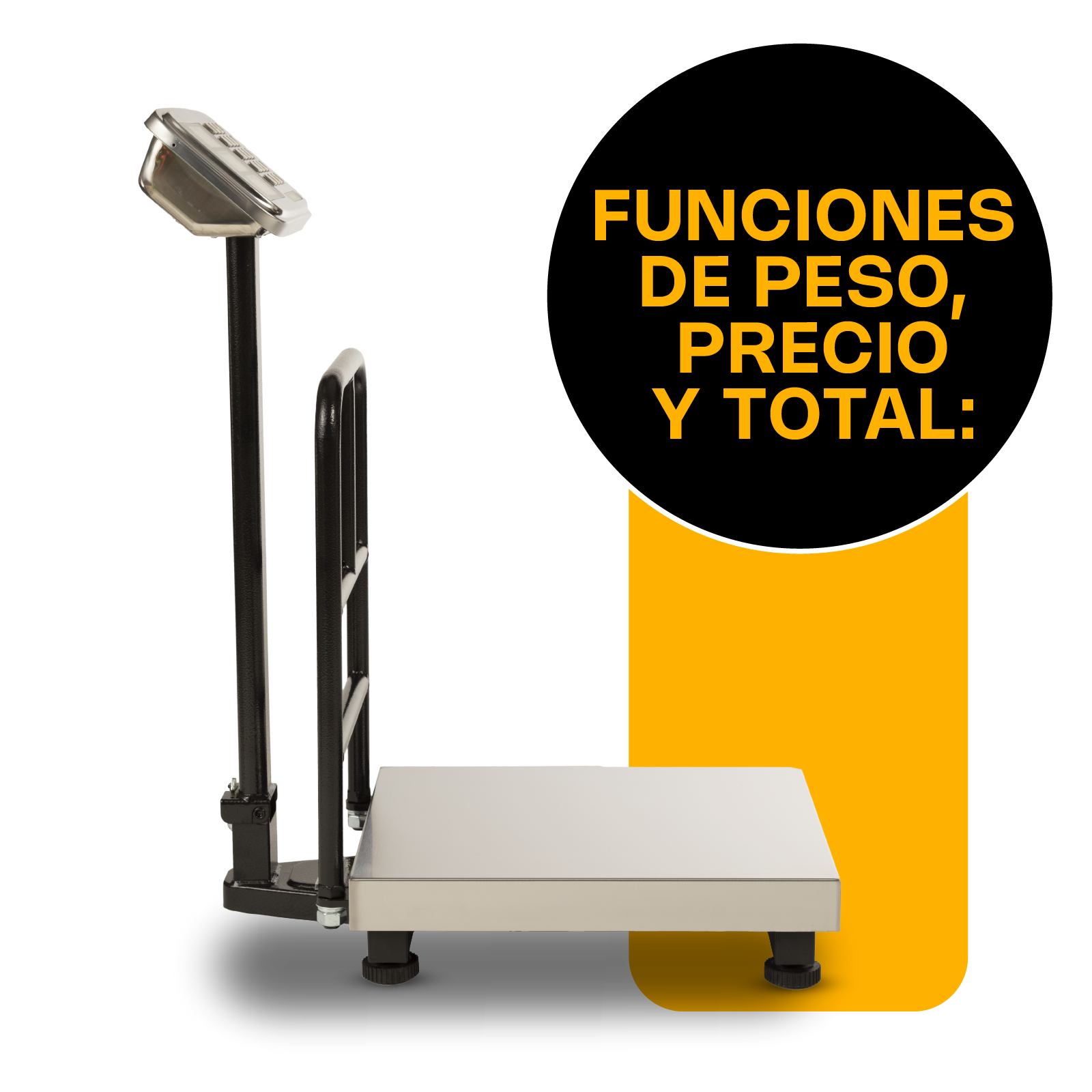 Báscula de Plataforma Inoxidable Plegable 200 kg