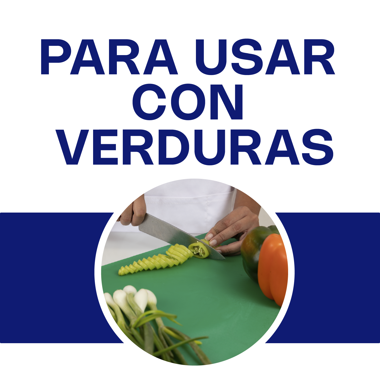 Tabla para Cortar Color Verde 46 x 61 x 1.2 cm