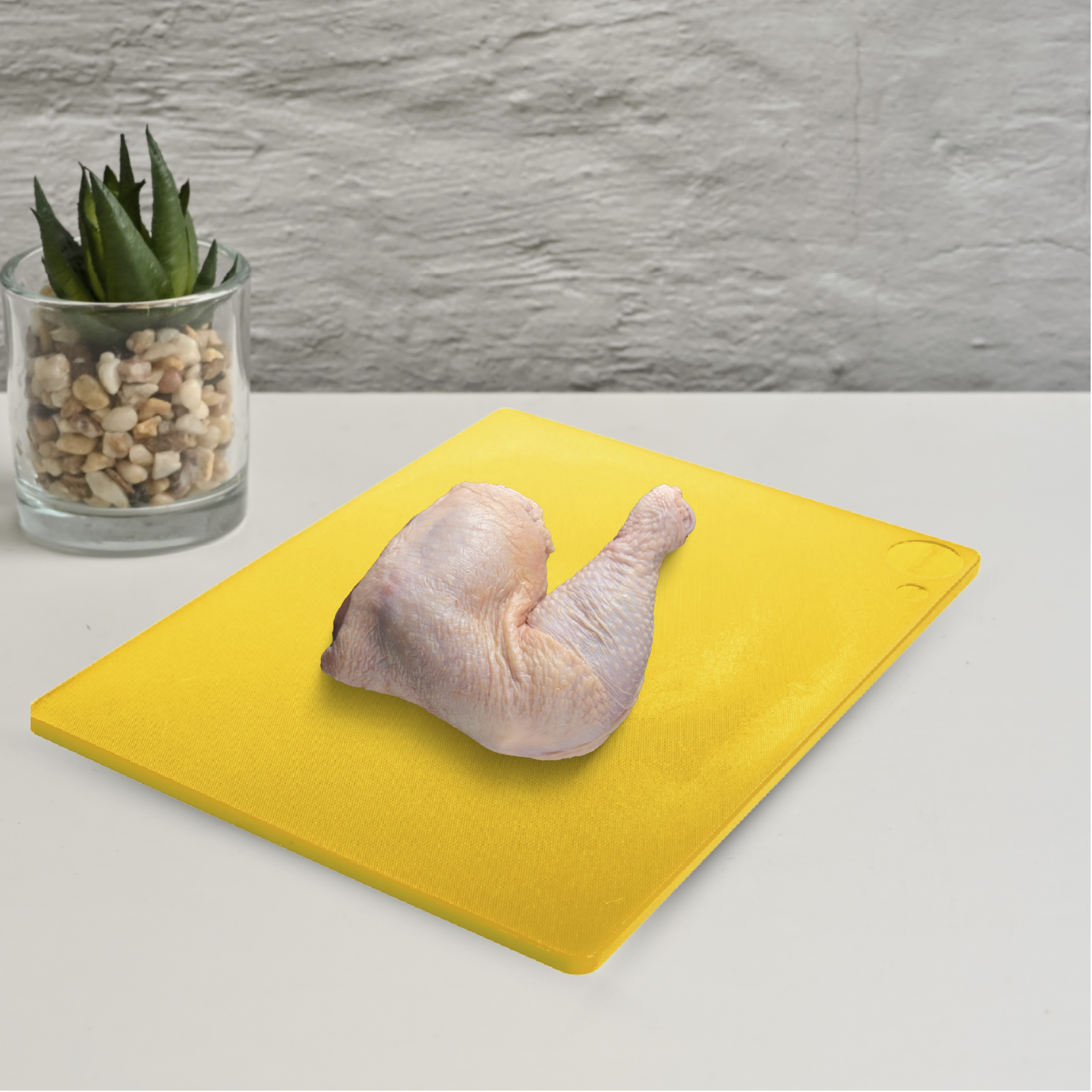 Tabla para Cortar Color Amarillo 46 x 61 x 1.2 cm