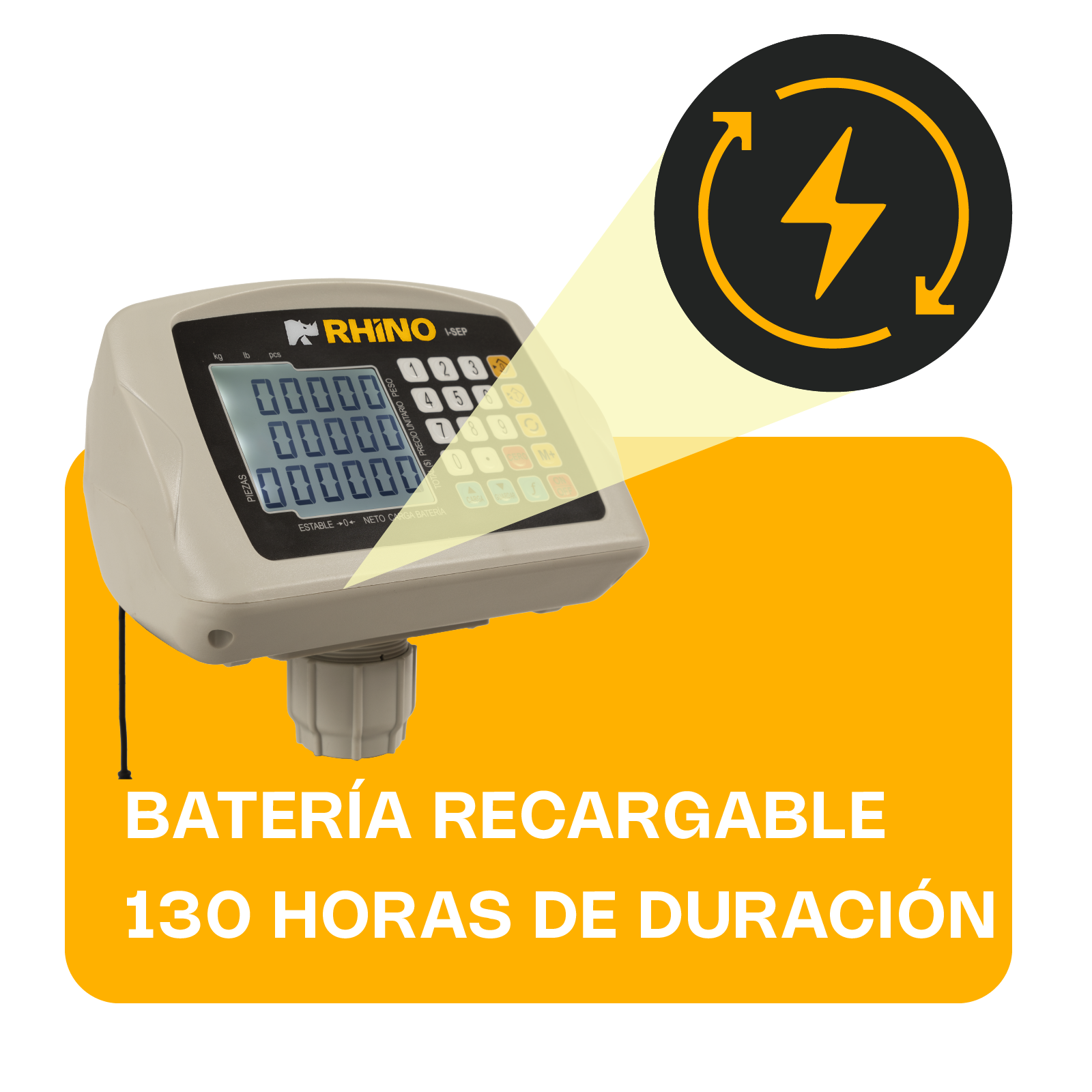 Indicador Peso, Precio y Total