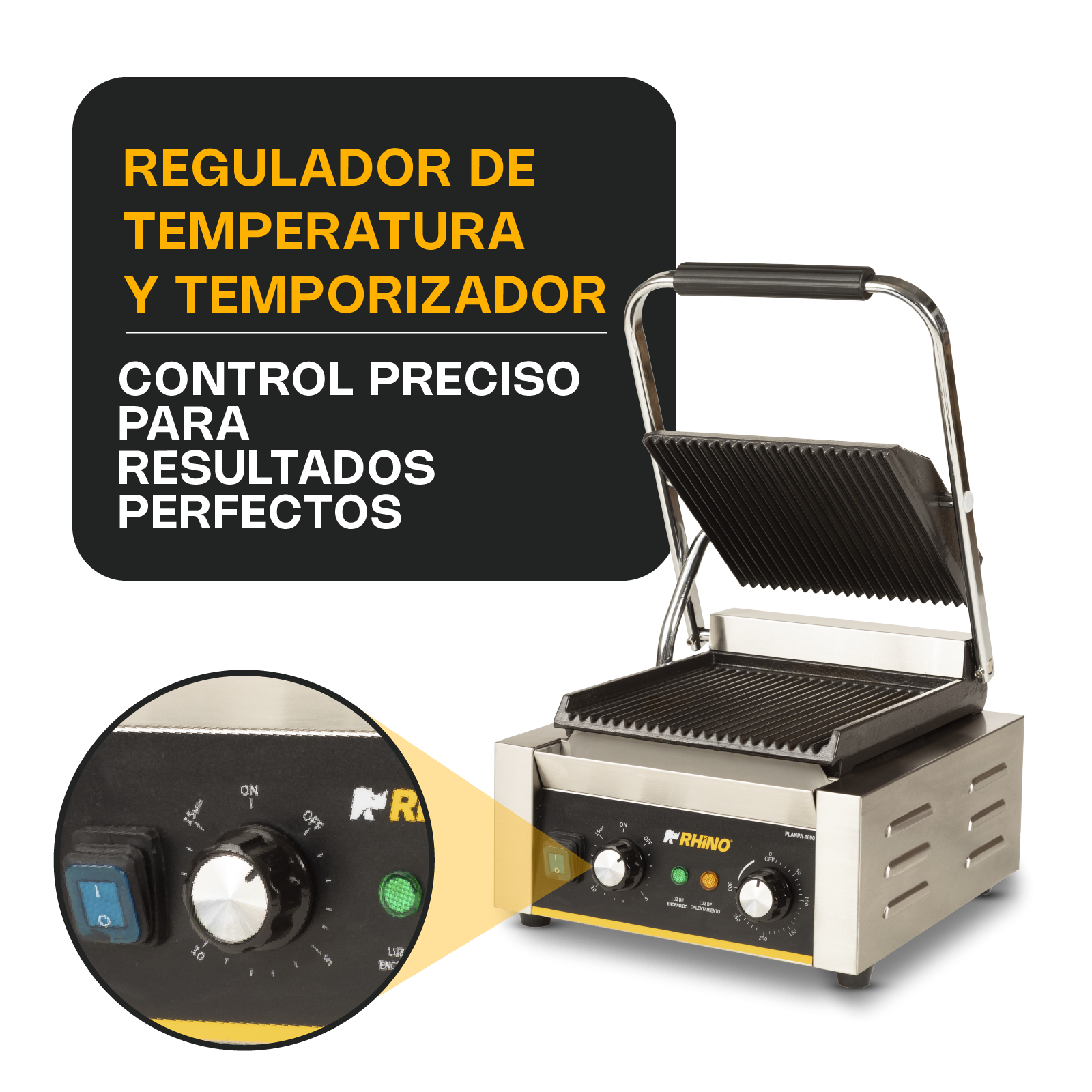 Plancha Panini 1,780 W