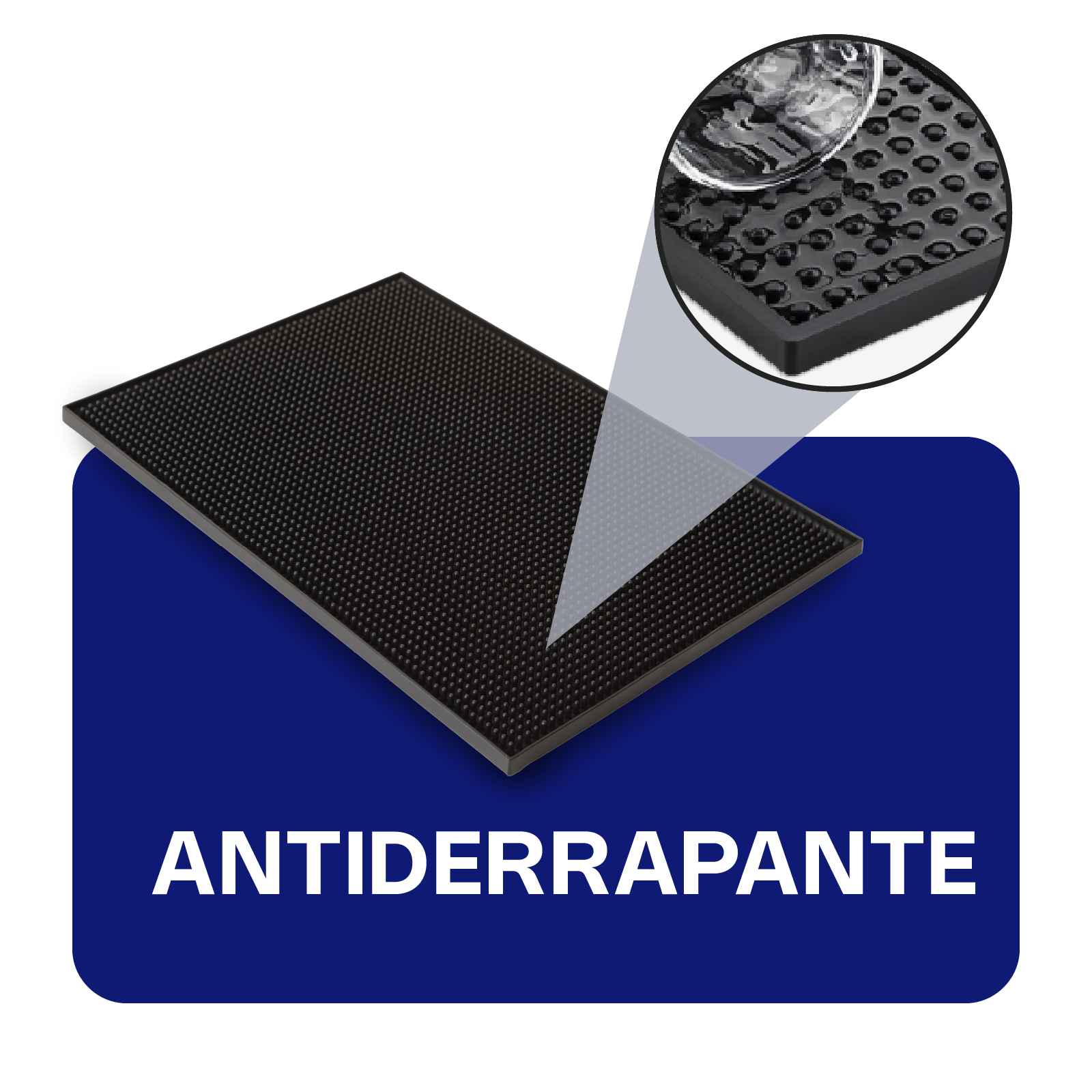 Tapete Antiderrames para Barra 30.7 x 45.5 x 1.5 cm