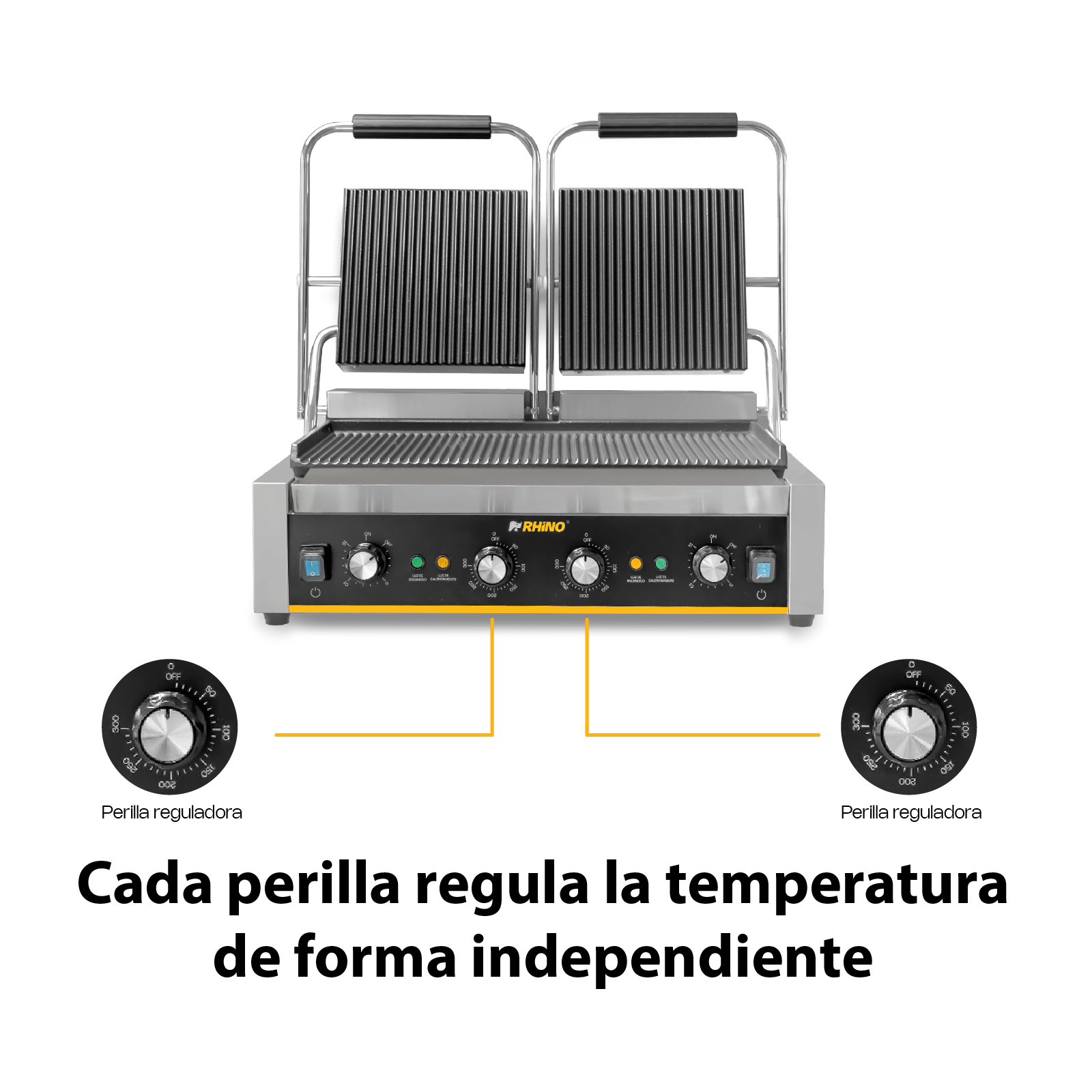 Plancha Panini 3,600 W