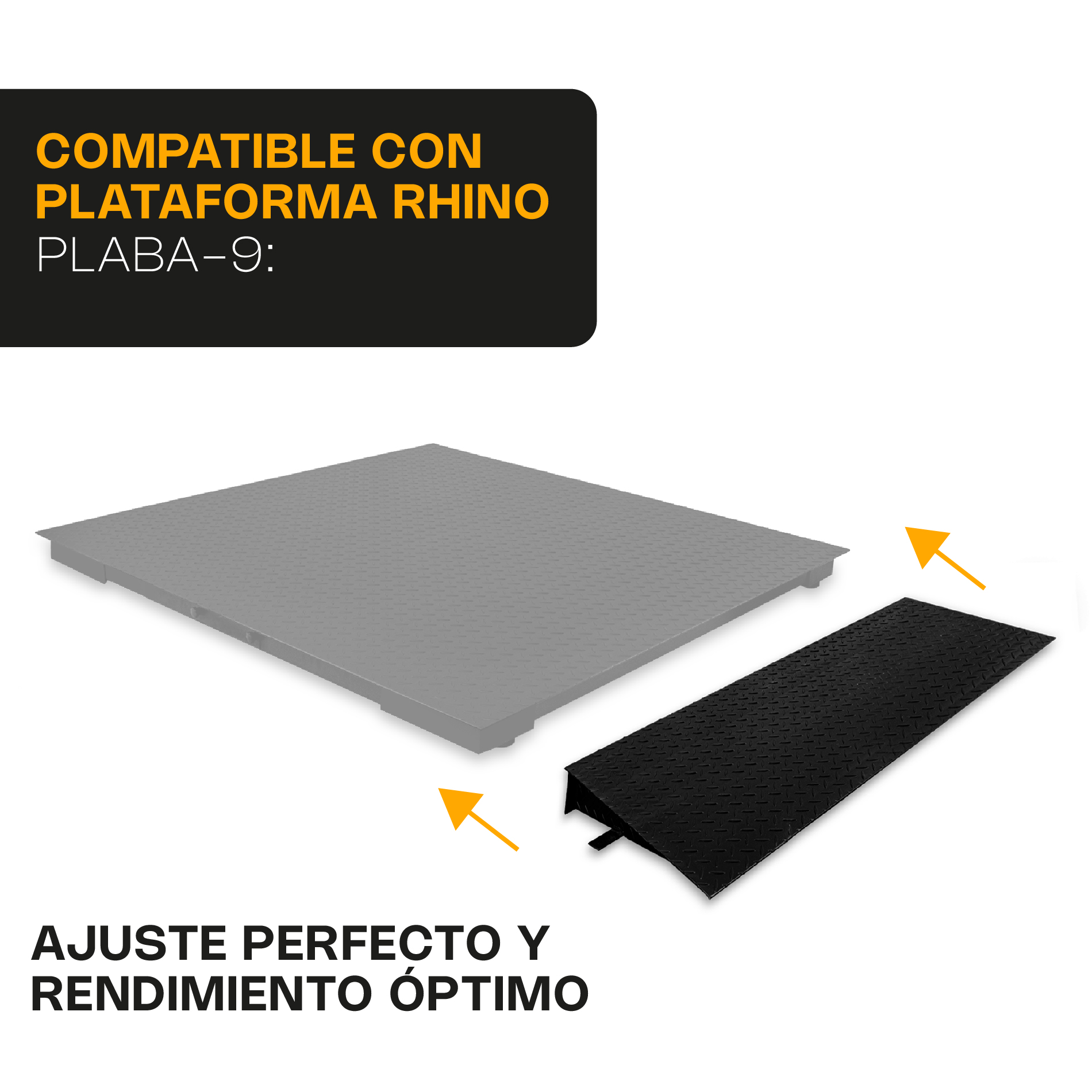 Rampa para Plataforma de Bajo Perfil 60 x 90 cm